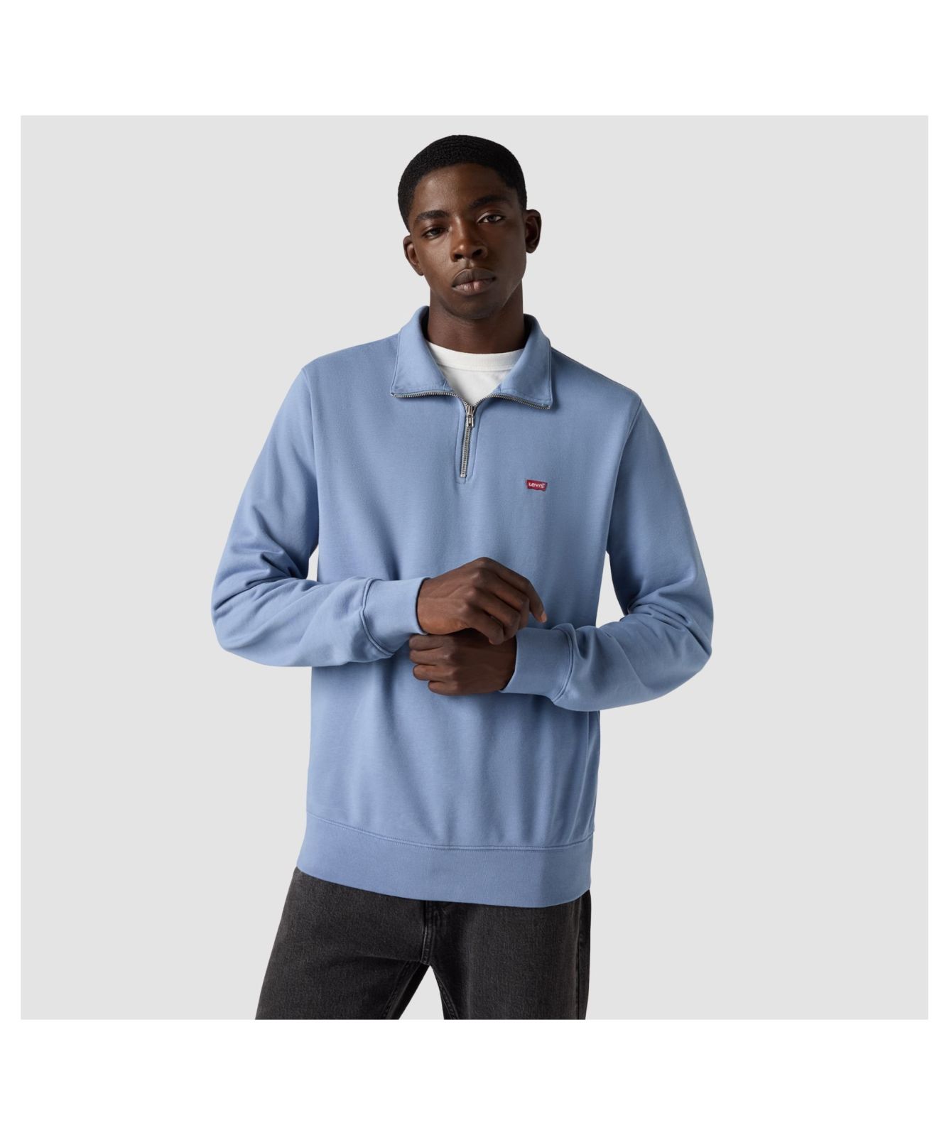 Levi's Original Housemark ¼ Zip Sweatshirt | Kular Fashion