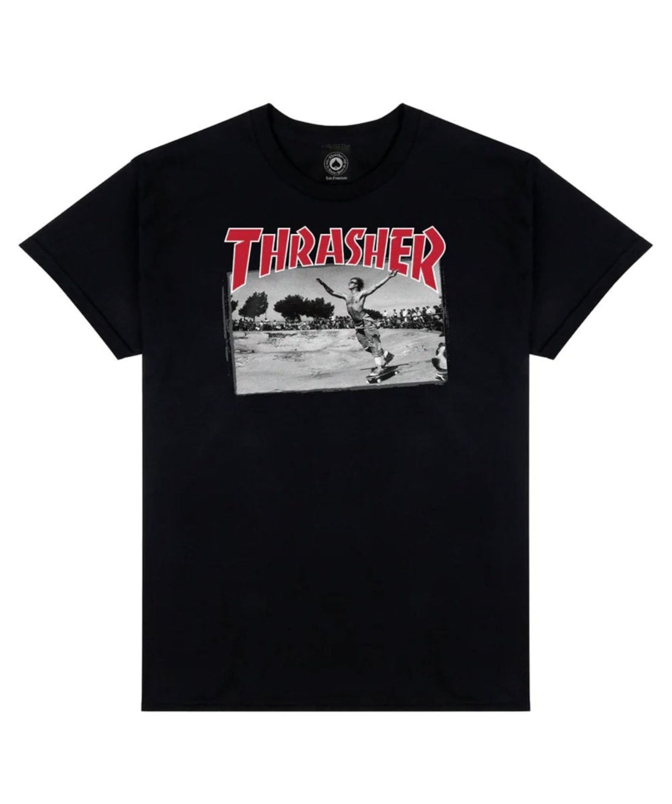 Thrasher Jake Dish T-Shirt | Black - 026126010006