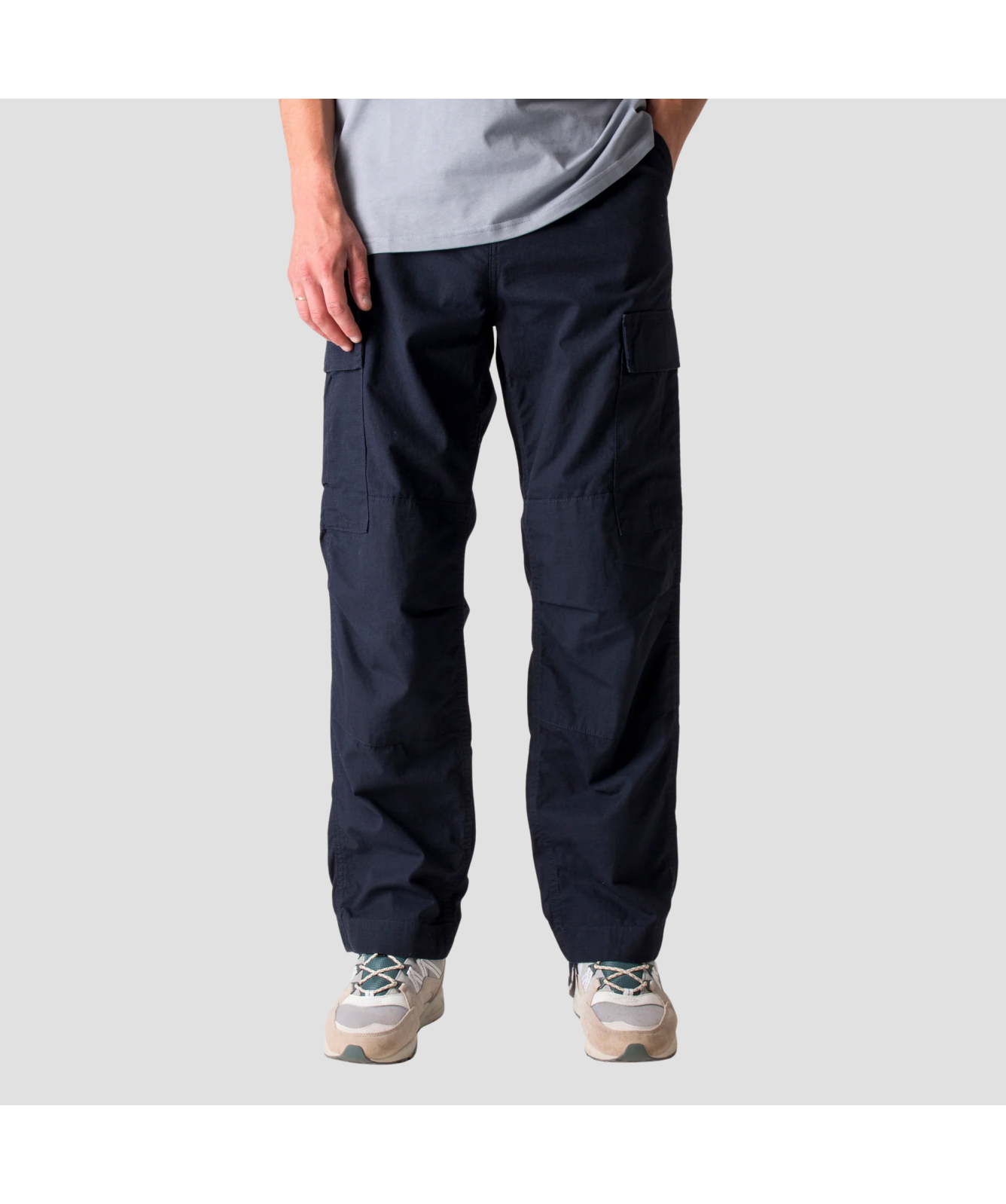 Carhartt WIP Regular Fit Cargo Aviation Pant Dark Navy