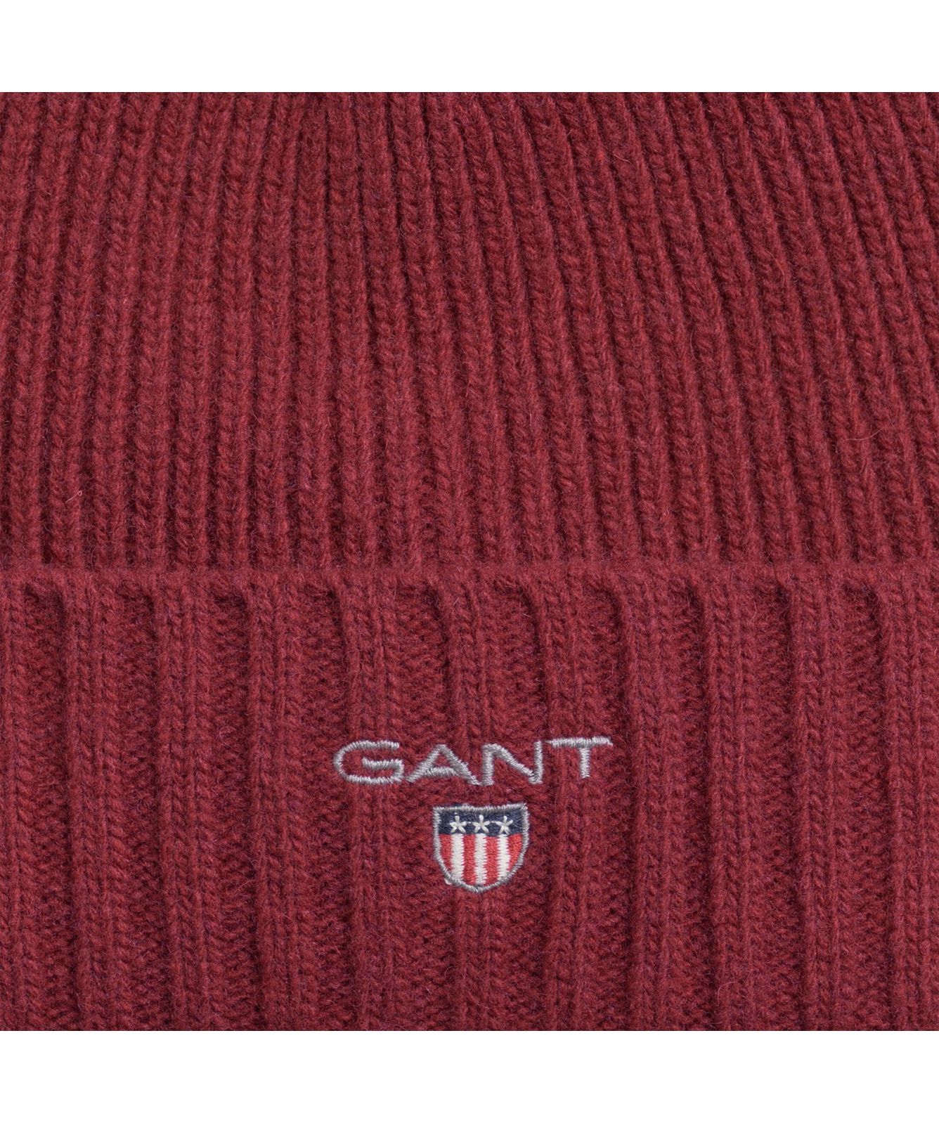 GANT Wool Lined Beanie Tartan Green su