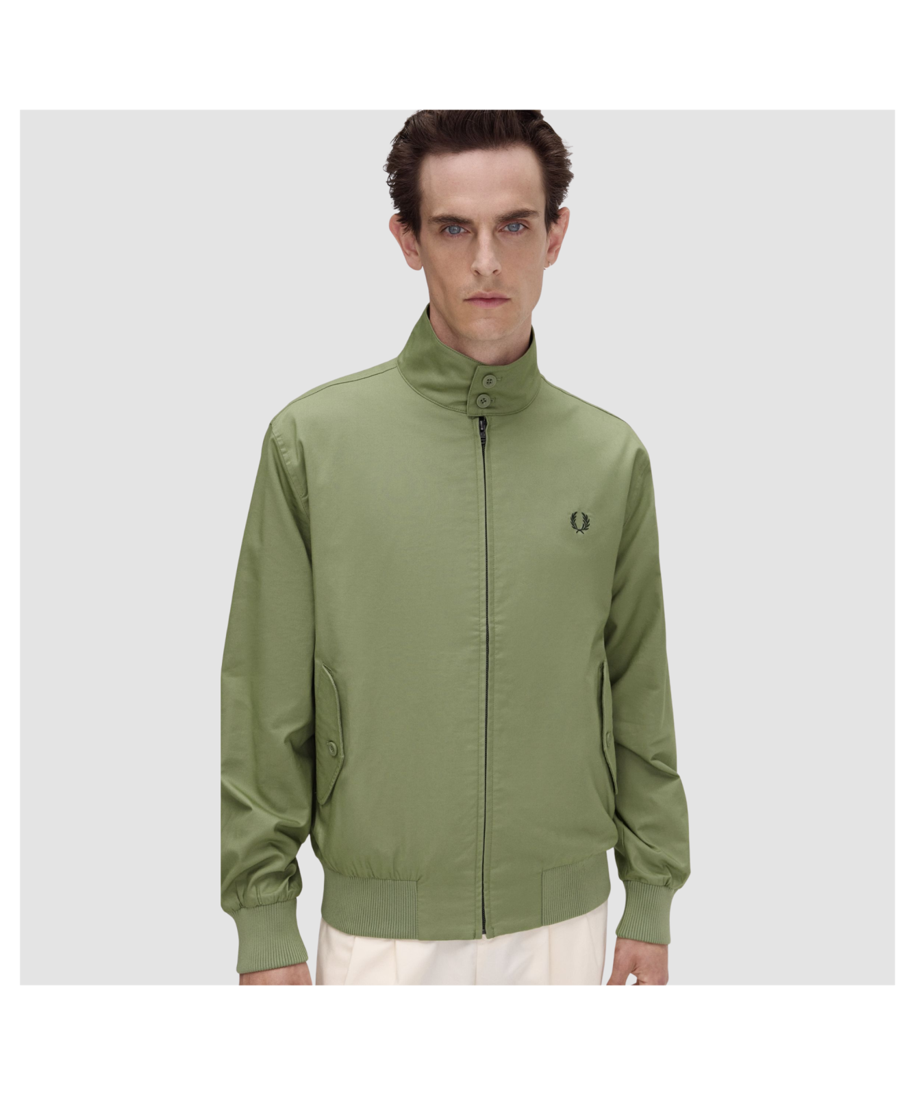 Fred Perry Jacket | Classic Harrington Jacket | Oxblood - J8568