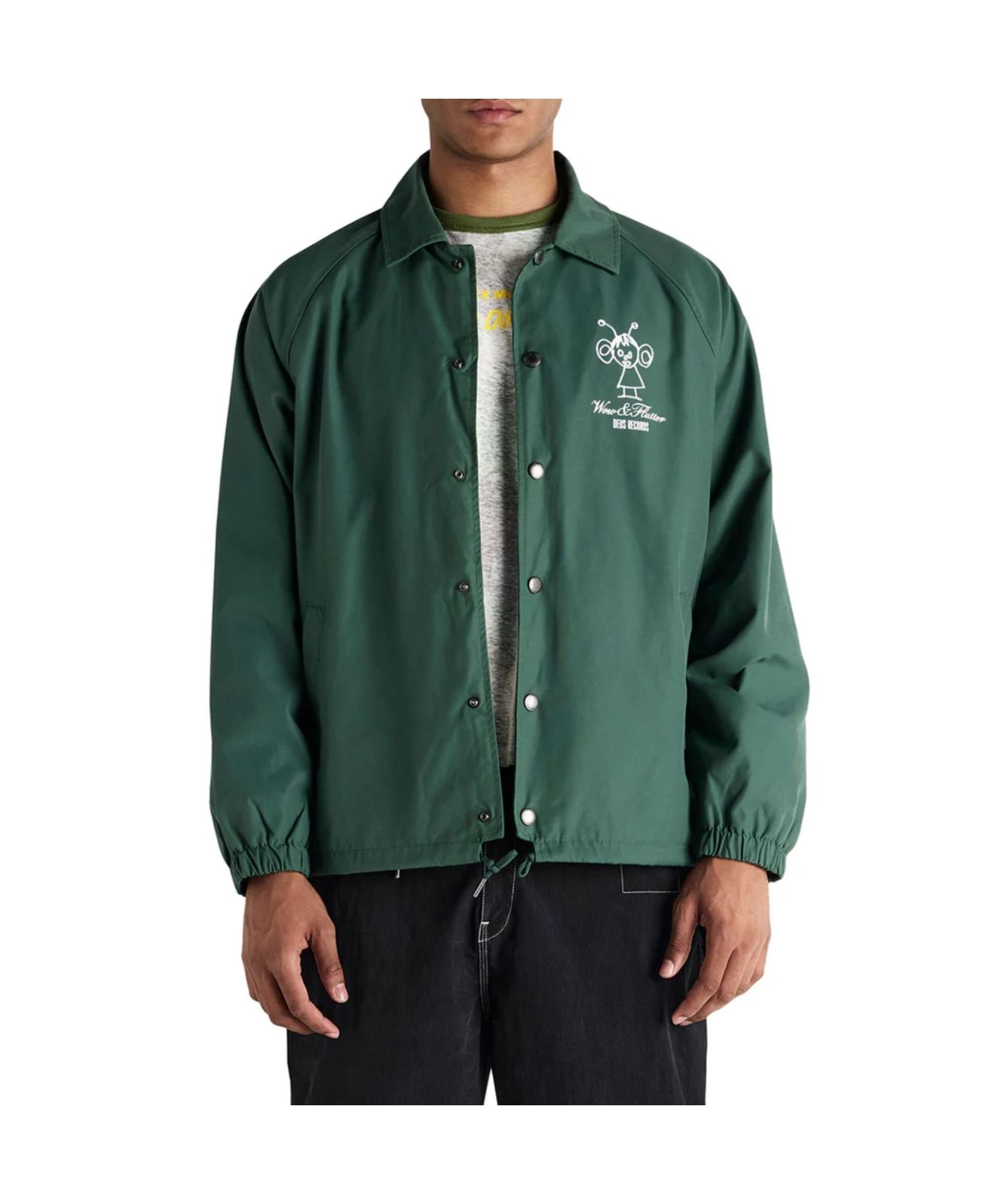 Deus Ex Machina Sensory Overload Coach Jacket | Black