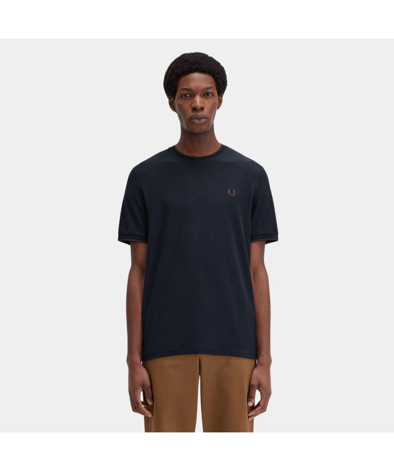Tシャツ・カットソー FRED PERRY [Sharp] Crepe Pique T-shirt 5FT1981 Tシャツ・カットソー FRED PERRY [Sharp] Crepe Pique T-shirt