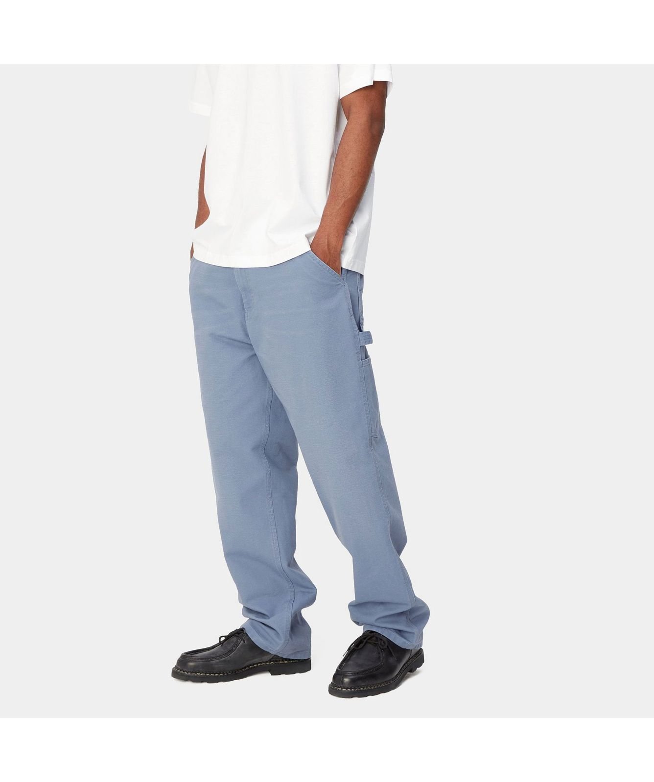 carhartt Single Knee Pants in beige 1031497-1yh3k, blue