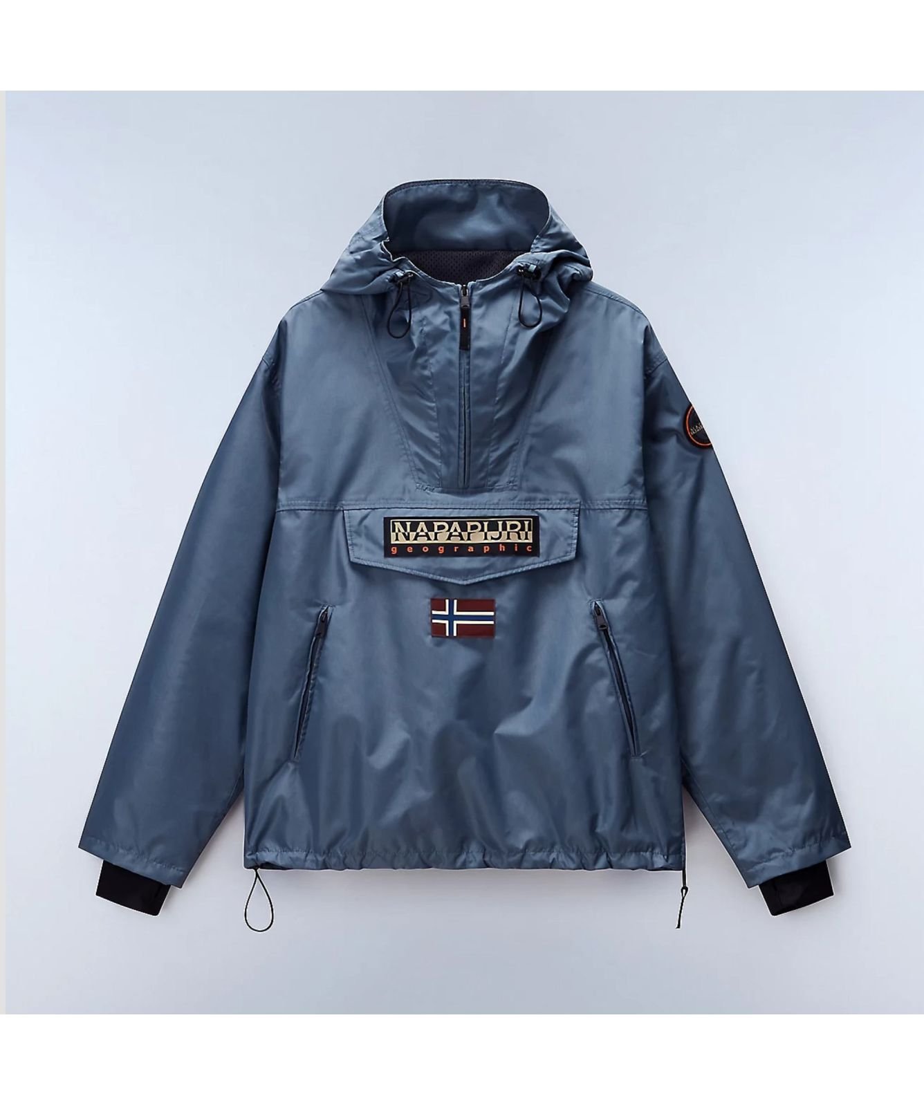 NAPAPIJRI グレー フード付きアノラックジャケット Rainforest Summer Anorak Jacket | | Napapijri GB