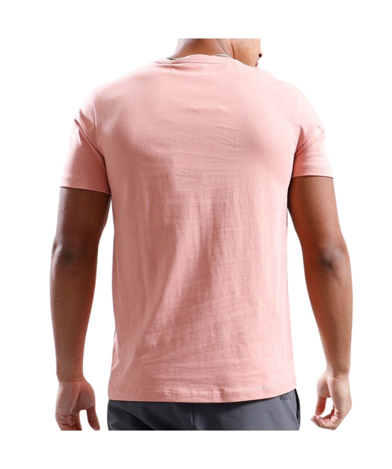 Boss Tales Crew Men's T-Shirt | Light Pink 50508554-548 at
