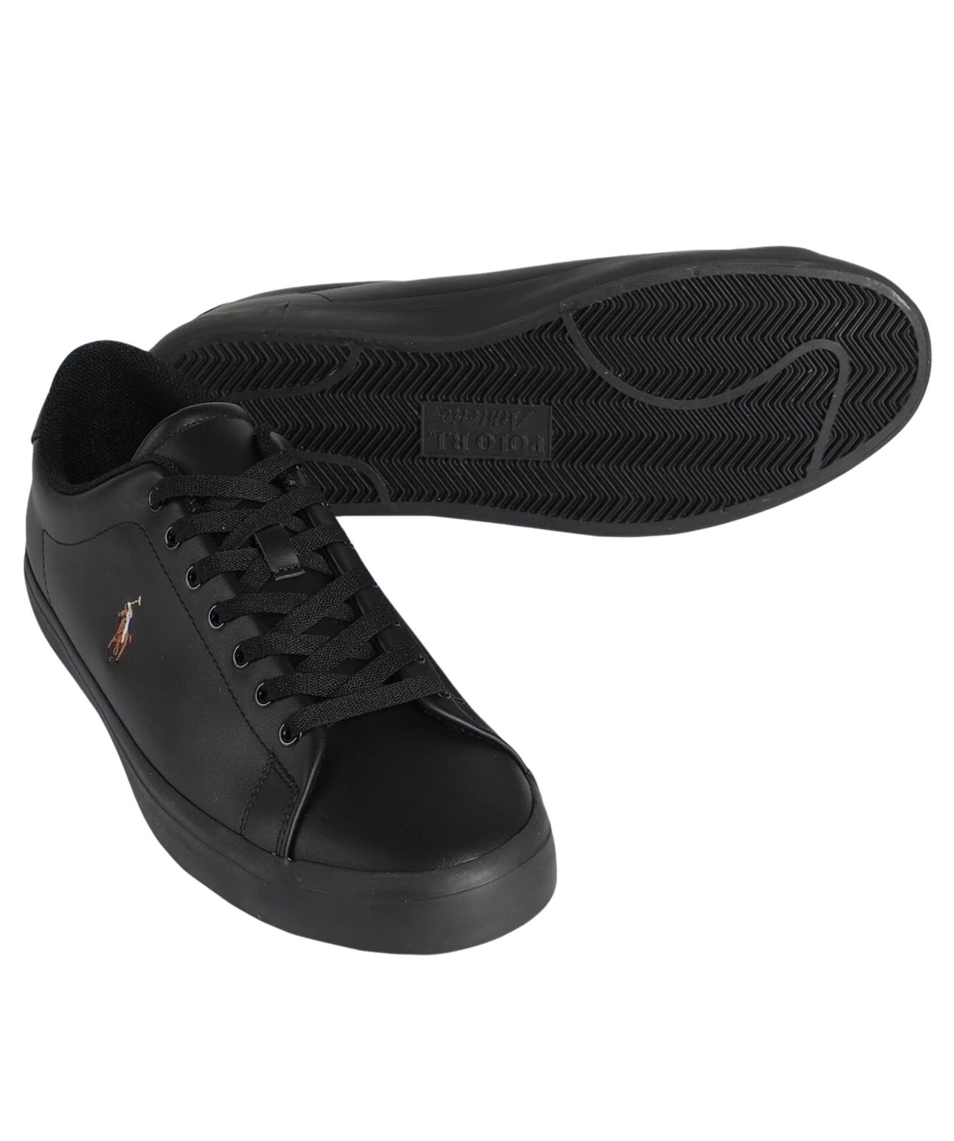 POLO RALPH LAUREN LONGWOOD-SK-VLC Black Men’s Size 7 POLO RALPH LAUREN Mens Sneakers LONGWOOD SK-VLC Black  main image 4