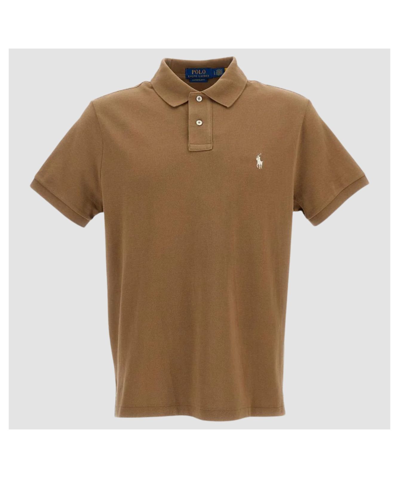 Men's Polo Ralph Lauren Classic Polo Shirt - Brown | Kular Fashion
