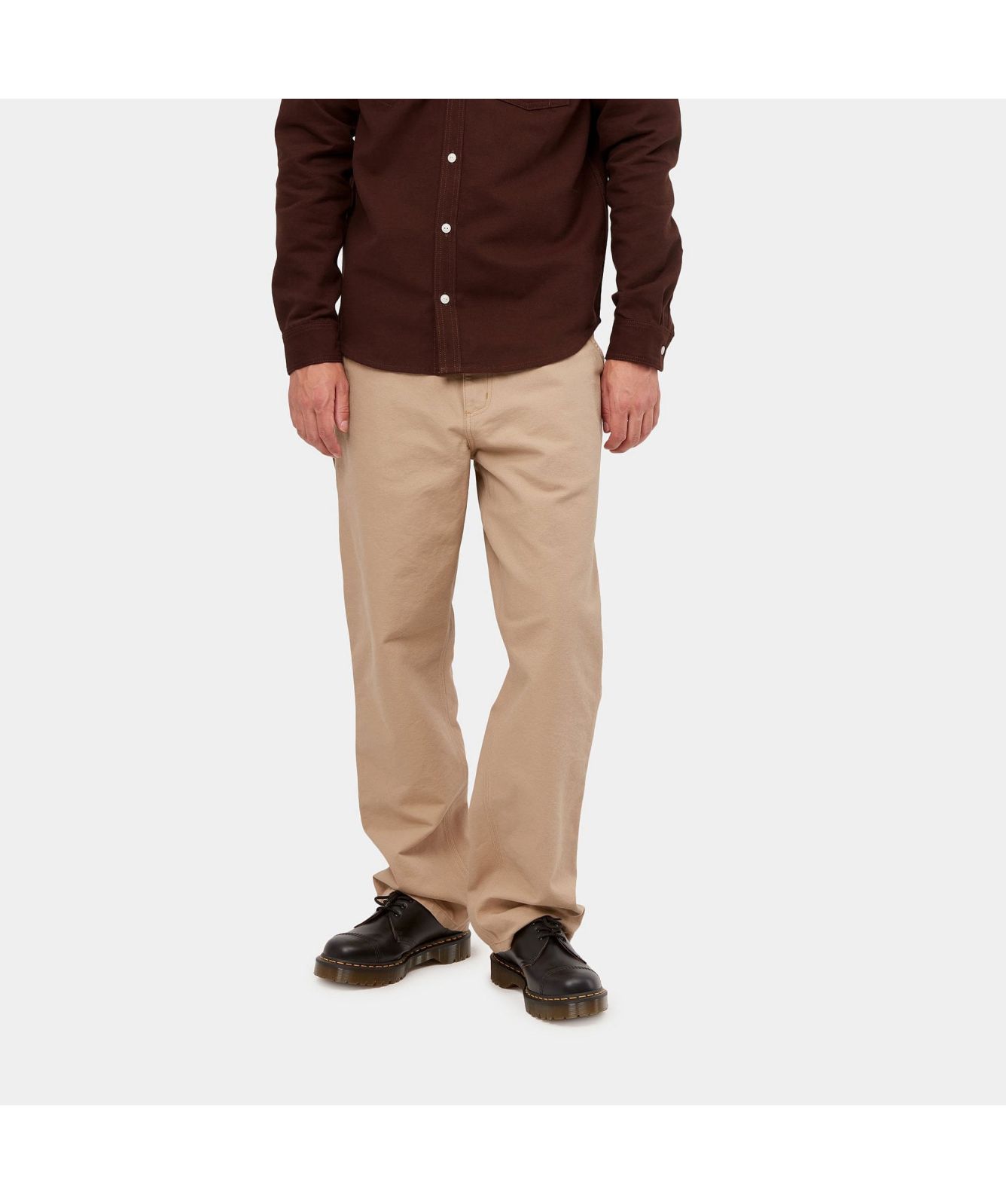 Carhartt wip SINGLE KNEE PANT 2024 10月購入 Carhartt WIP Single Knee Men's Pants Beige I031497-07E02