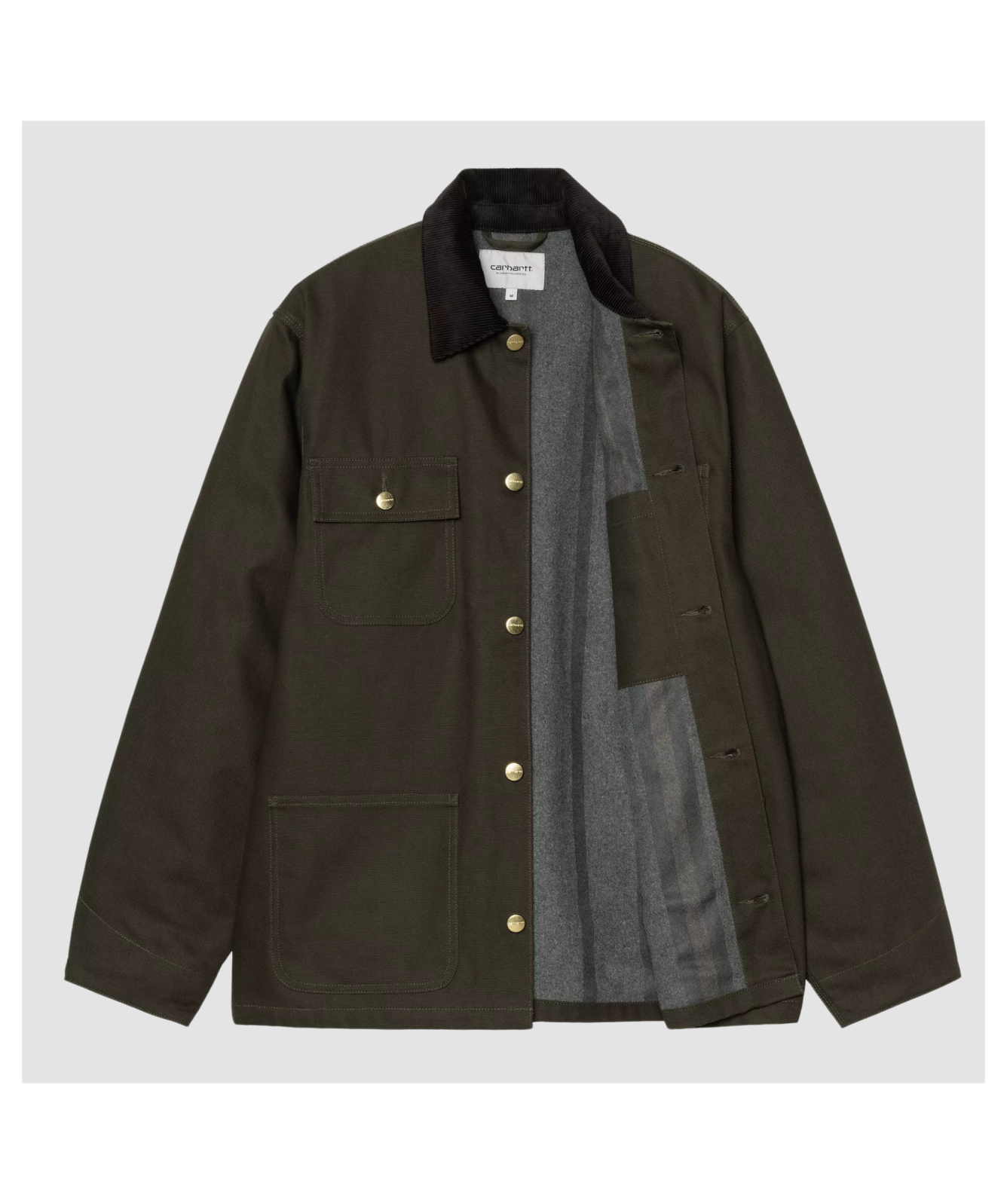 Carhartt WIP Michigan Coat (Winter) | Brown/Tobacco/Black
