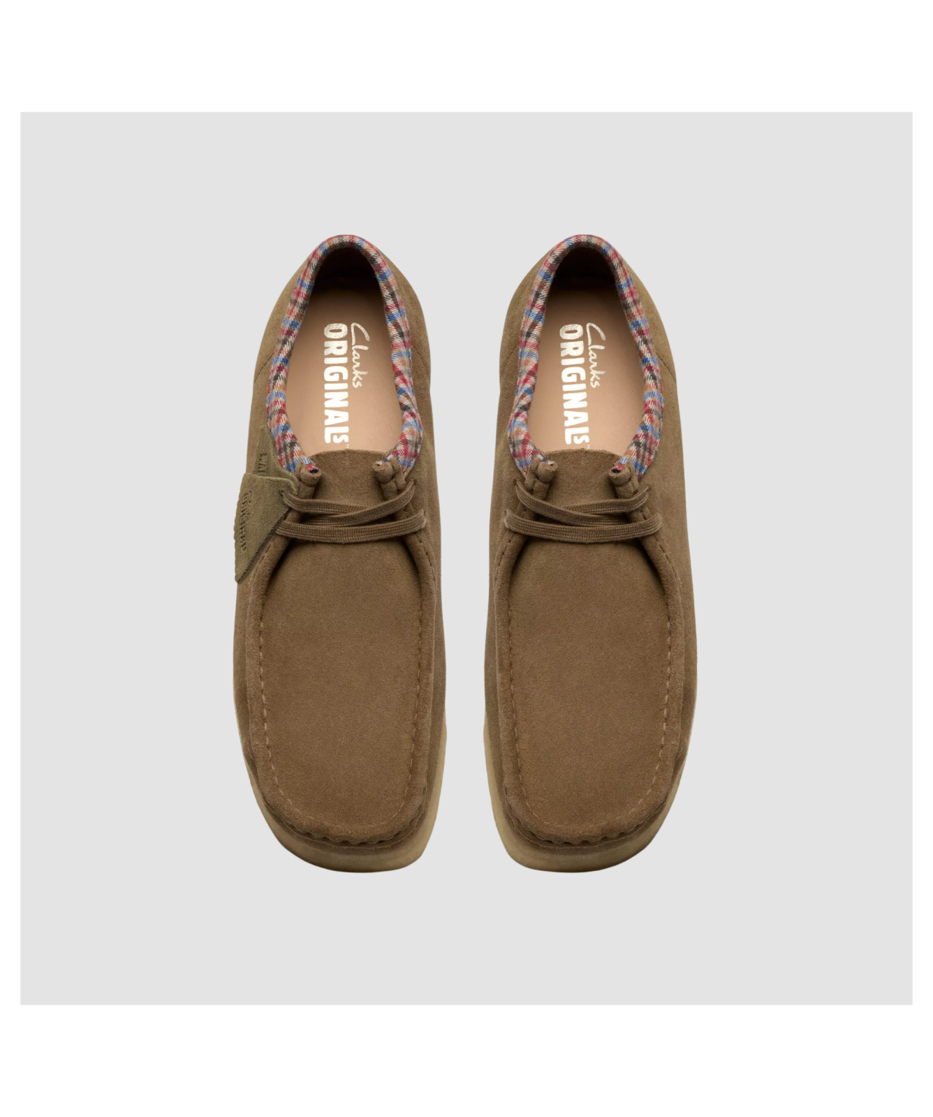 Clarks Original Wallabee | Dark Taupe Combination - 26182768