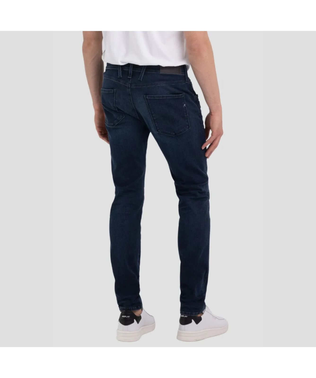 Replay Anbass Hyperflex Slim Fit Jean | Dark Blue-M914Y 661 Y92 