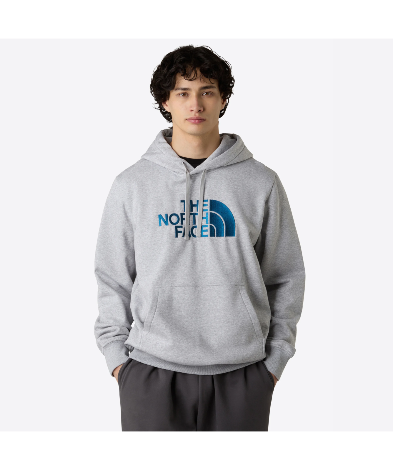The North Face Drew Peak Pullover Hoodie Light Grey