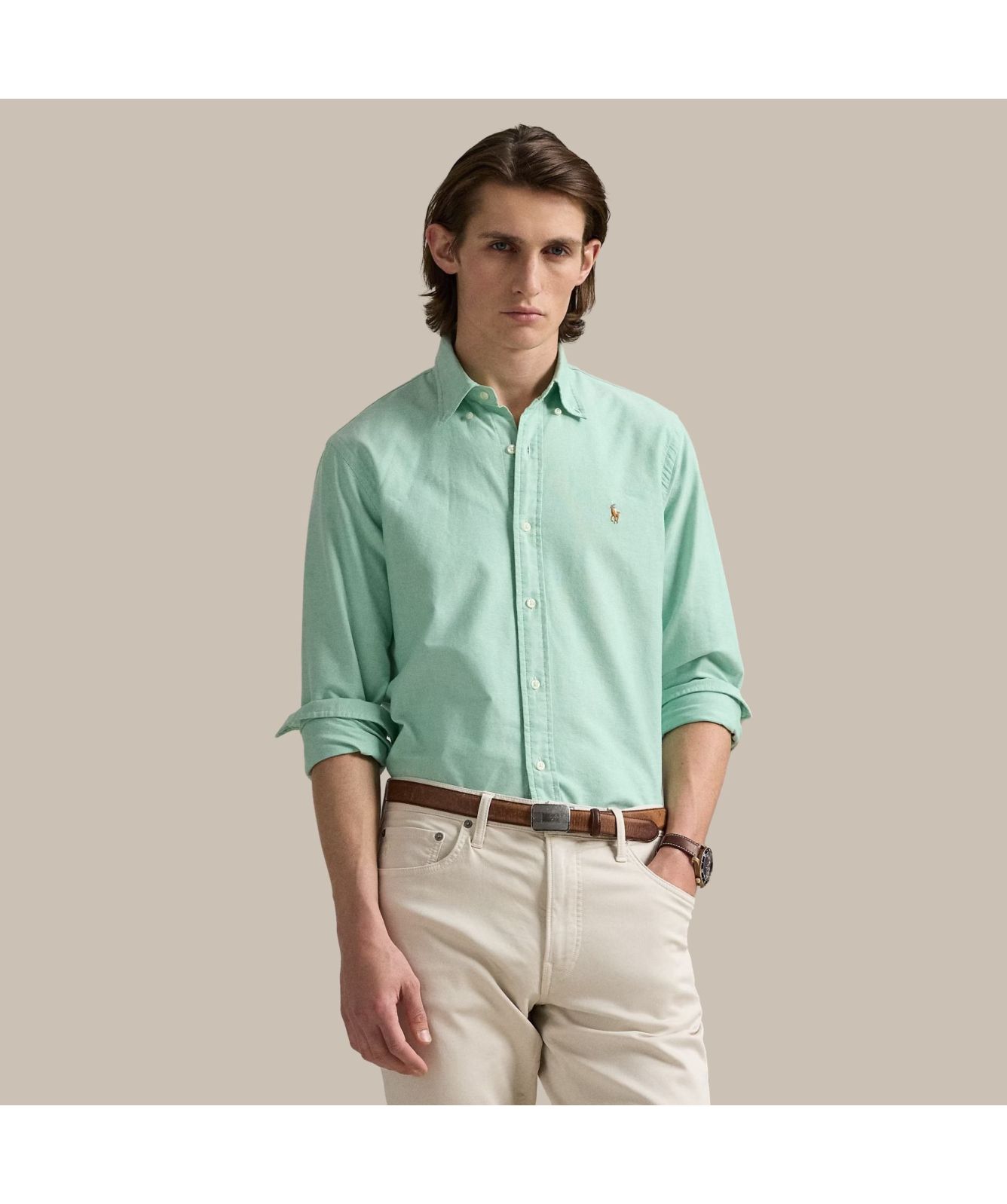 Polo Ralph Lauren Oxford Shirt The Iconic Oxford Shirt Emerald