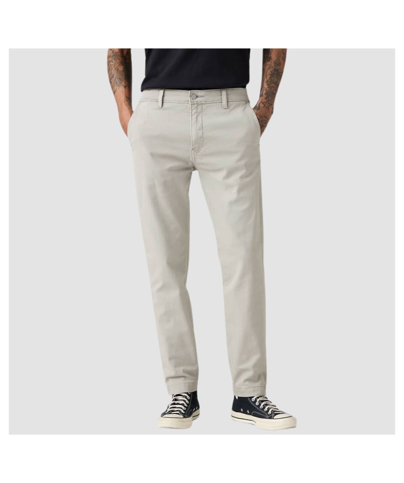 Men's Levi's XX Chino Standard Taper - Ghost Grey | Kular Fashion
