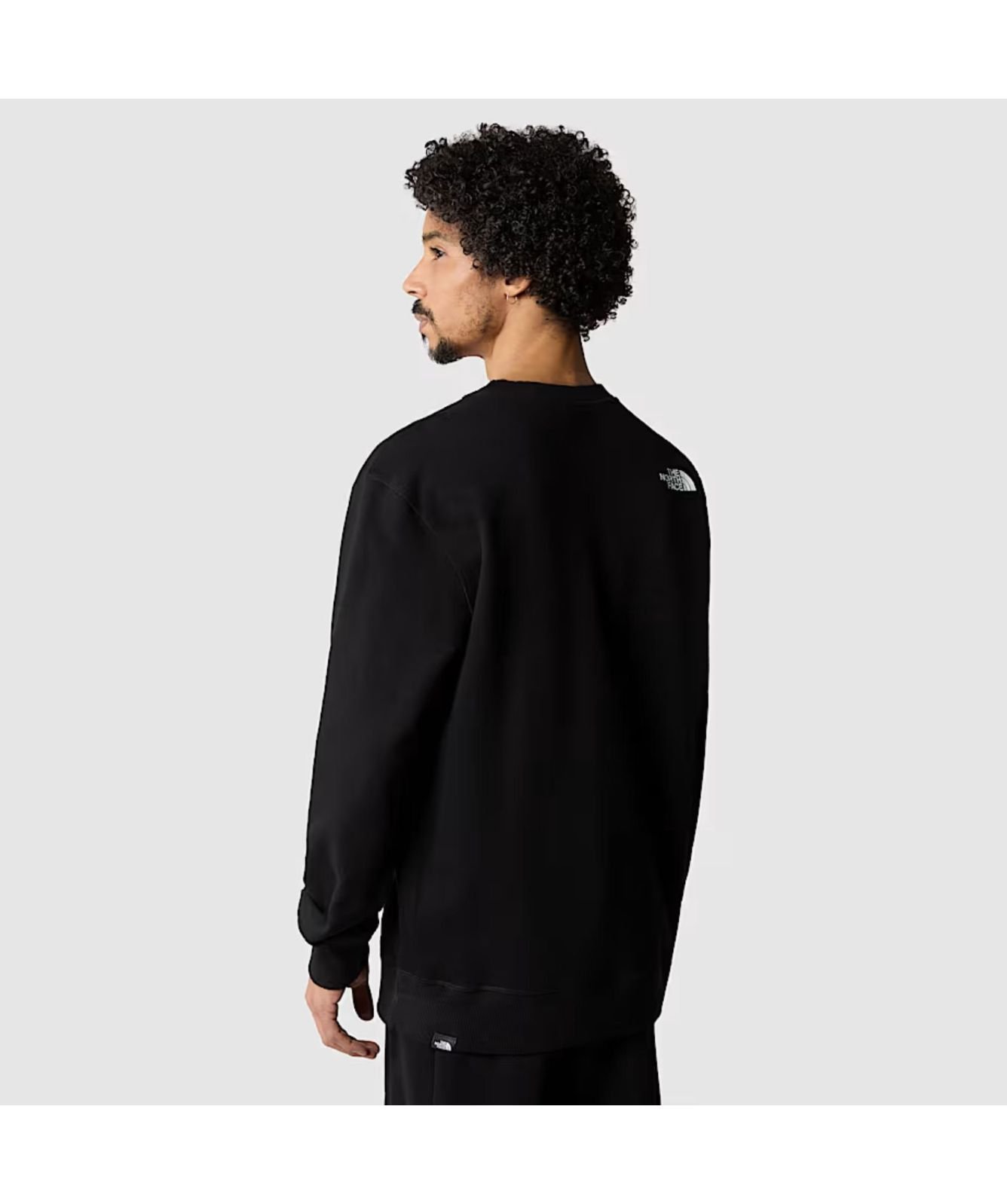The North Face Simple Dome Crew Neck Sweatshirt | Black