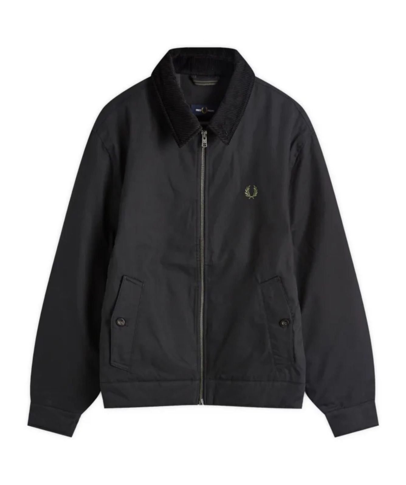 Fred Perry The Caban Jacket Black J8535