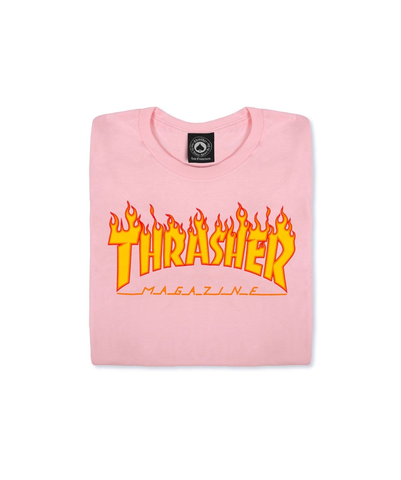 Graphic Tees Pink And Yellow Thrasher Shirt Buy Supreme®/Thrasher® Multi  Logo L/S, image size:1336x1598