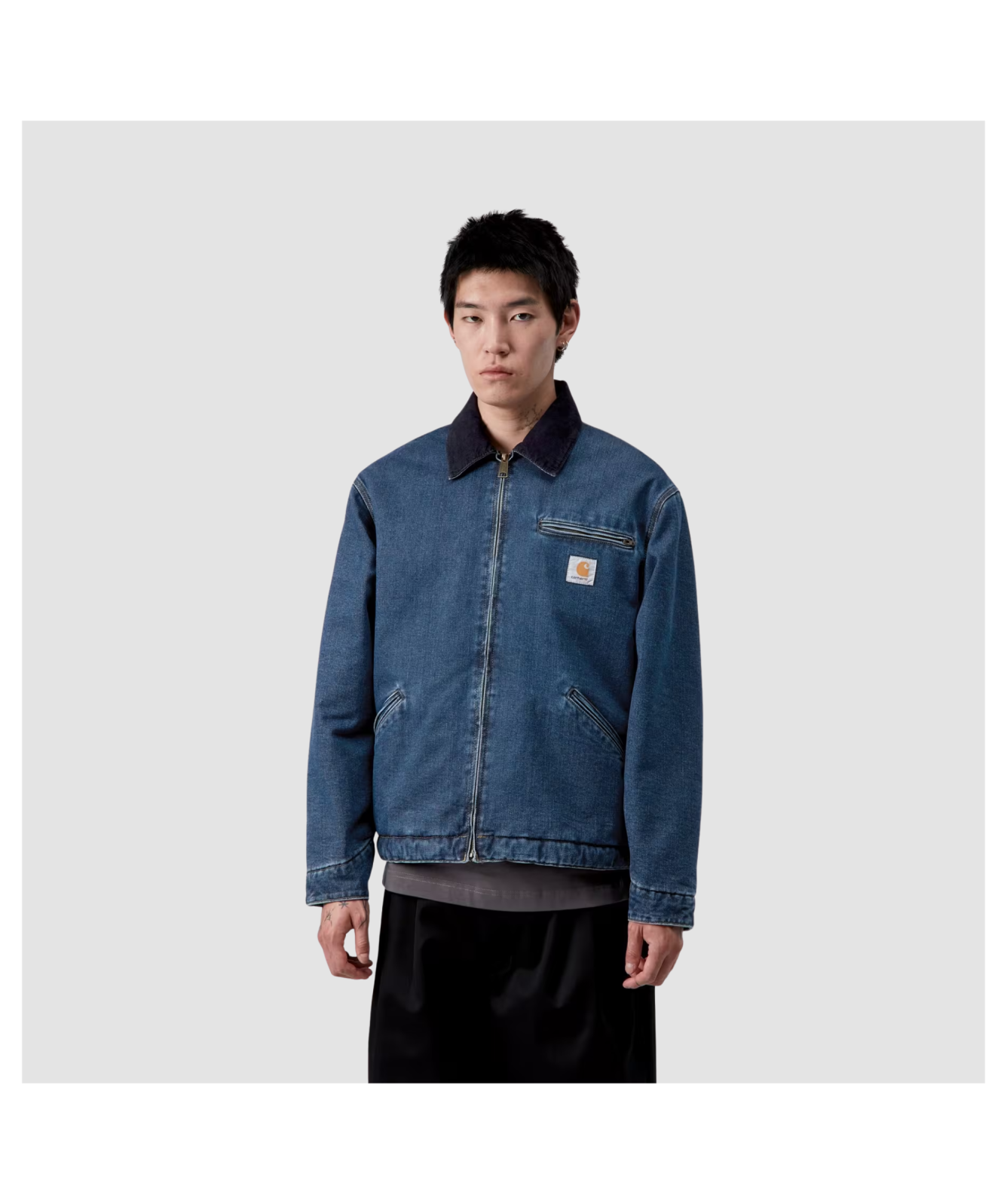 ジャケット・アウター Carhartt Detroit Jacket Blue XL Carhartt Detroit Jacket - Blue | Kular Fashion