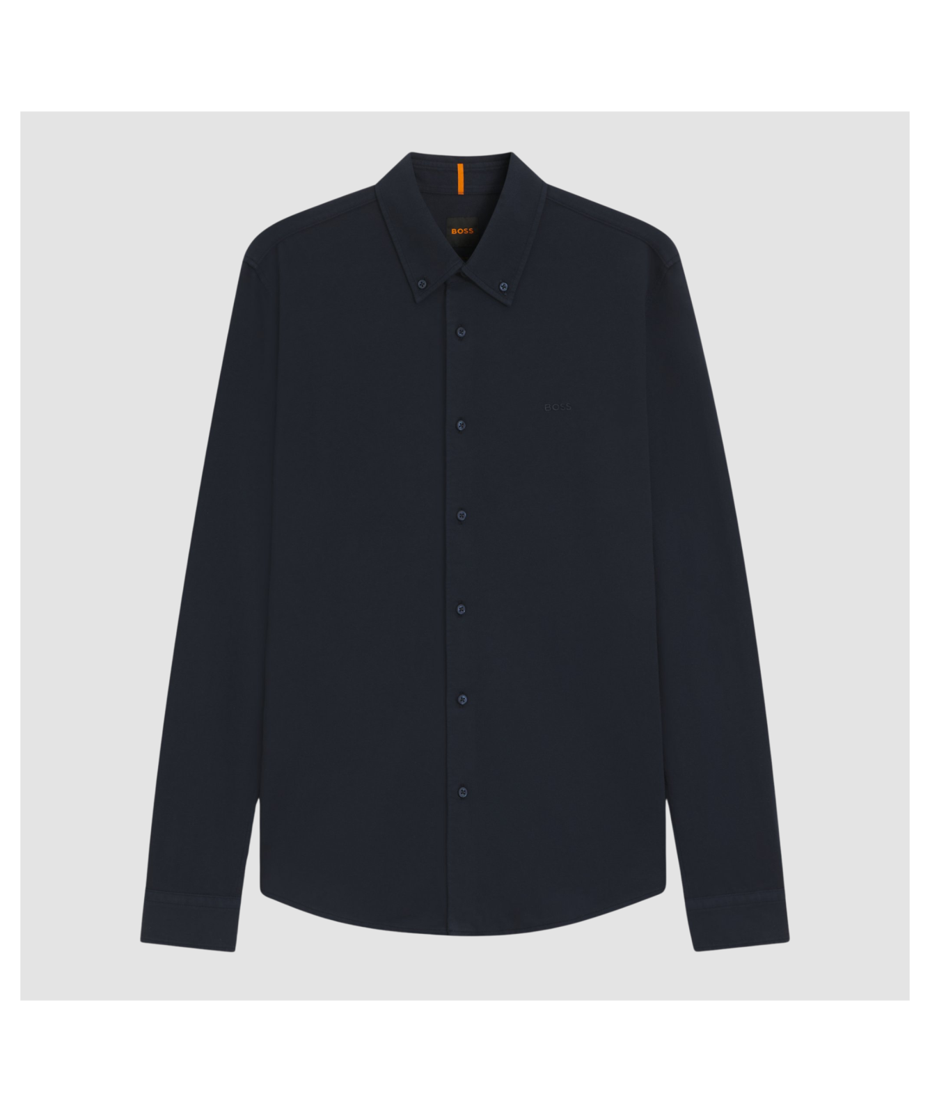 BOSS Slim-Fit Shirt In Cotton Jersey | Light Green - MYJERSEY_M - 50543089-369, Dark Blue - MYJERSEY_M - 50543089-404 BOSS Slim-Fit Shirt In Cotton Jersey | Light Green - MYJERSEY_M - 50543089-369, Dark Blue - MYJERSEY_M - 50543089-404