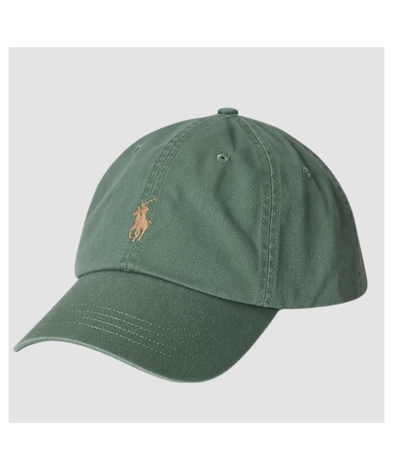 Polo Ralph Lauren Men's The Iconic Cotton Chino Ball Cap - Green