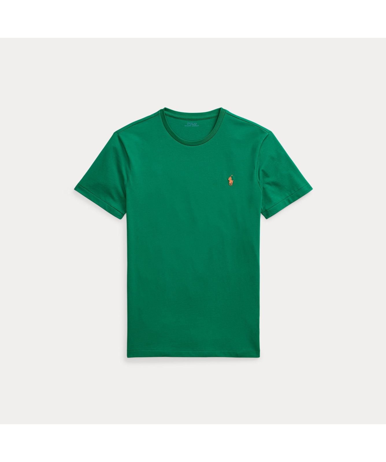Tシャツ・カットソー RALPH LAUREN Logo Custom Slim Fit Jersey Crewneck T-Shirt Pi 12719979SP_14_f.jpg?impolicy=