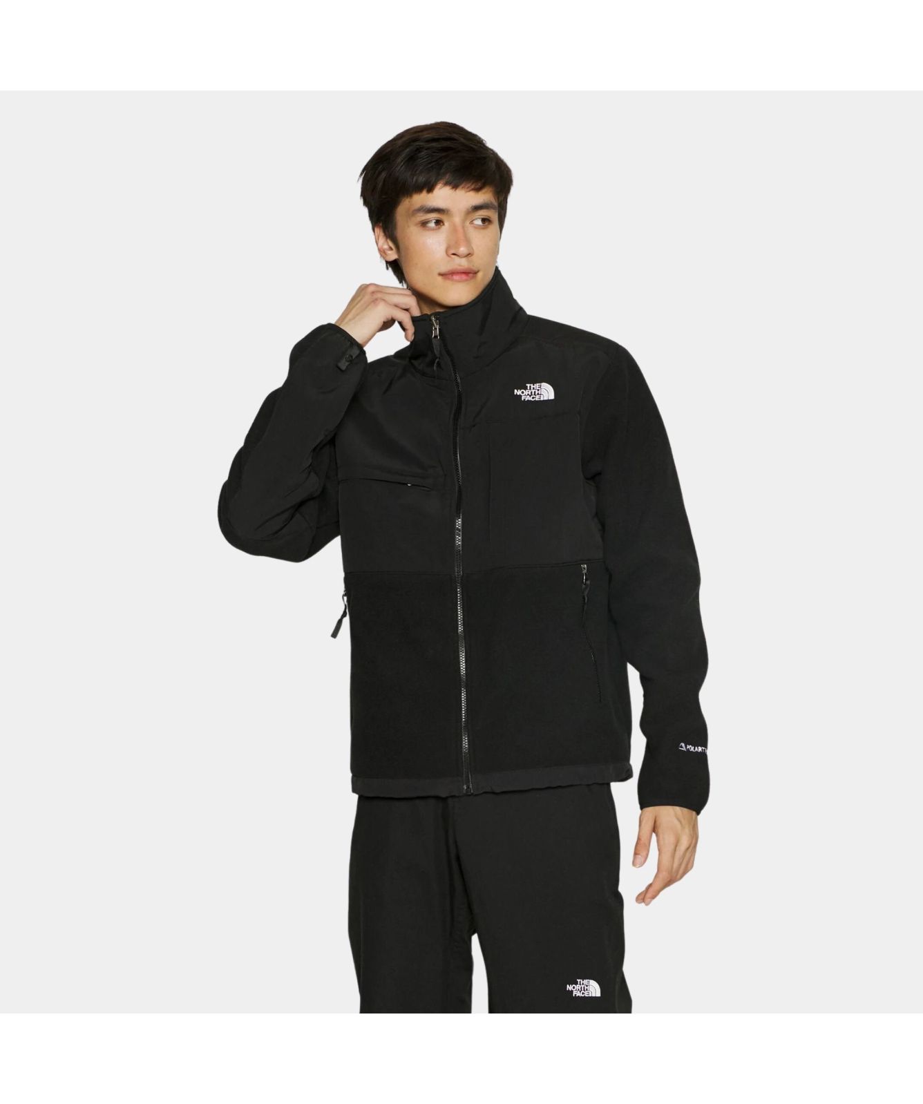 The North Face Multi Zip Pocket Denali Fleece | Black-NF0A7UR2JK3