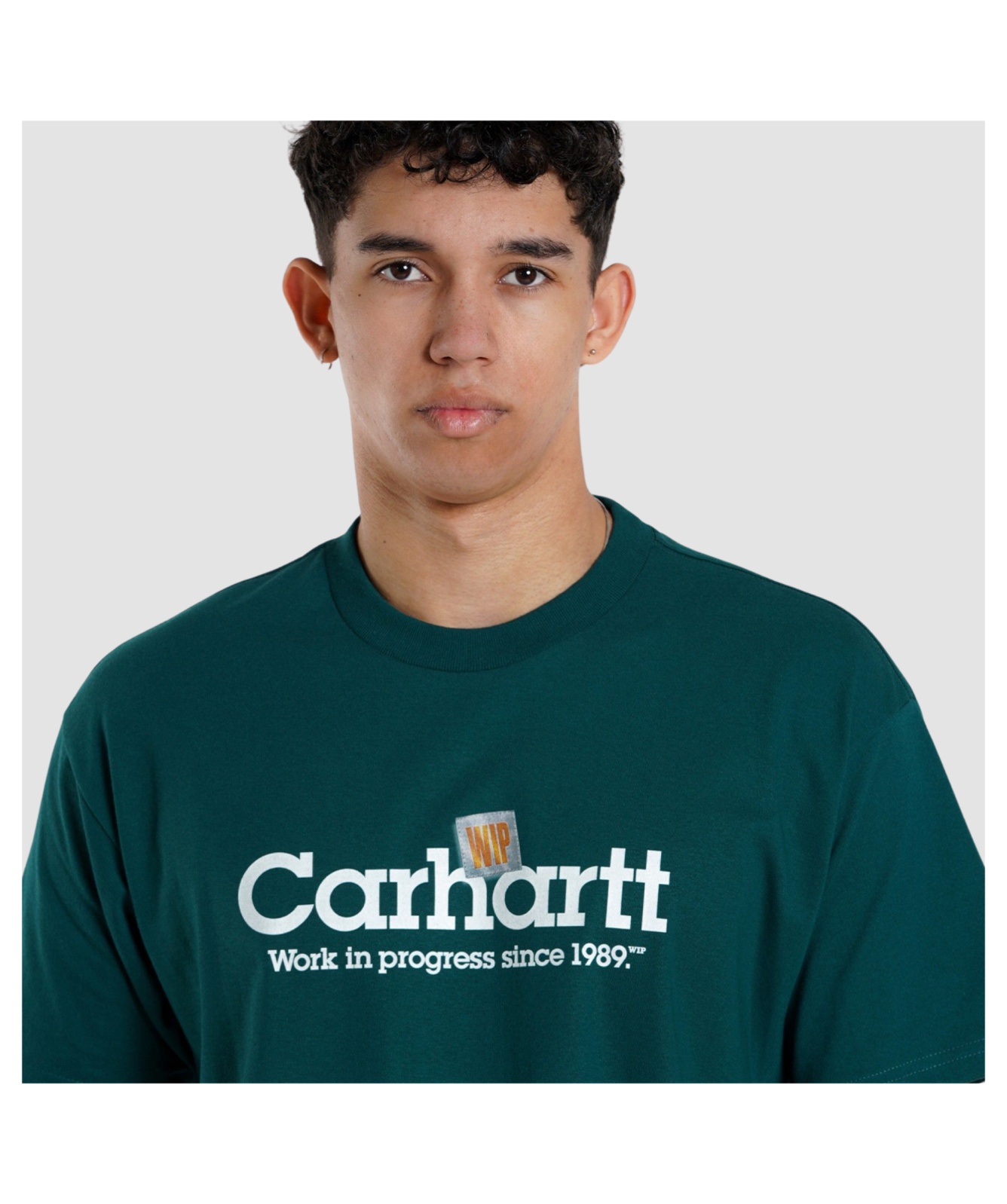 ★ドイツ発*carhartt WIP*新作*Label Script Tシャツ/BLACK★ Carhartt WIP Label Script T-Shirt | Black - ﻿﻿I034421_89_XX