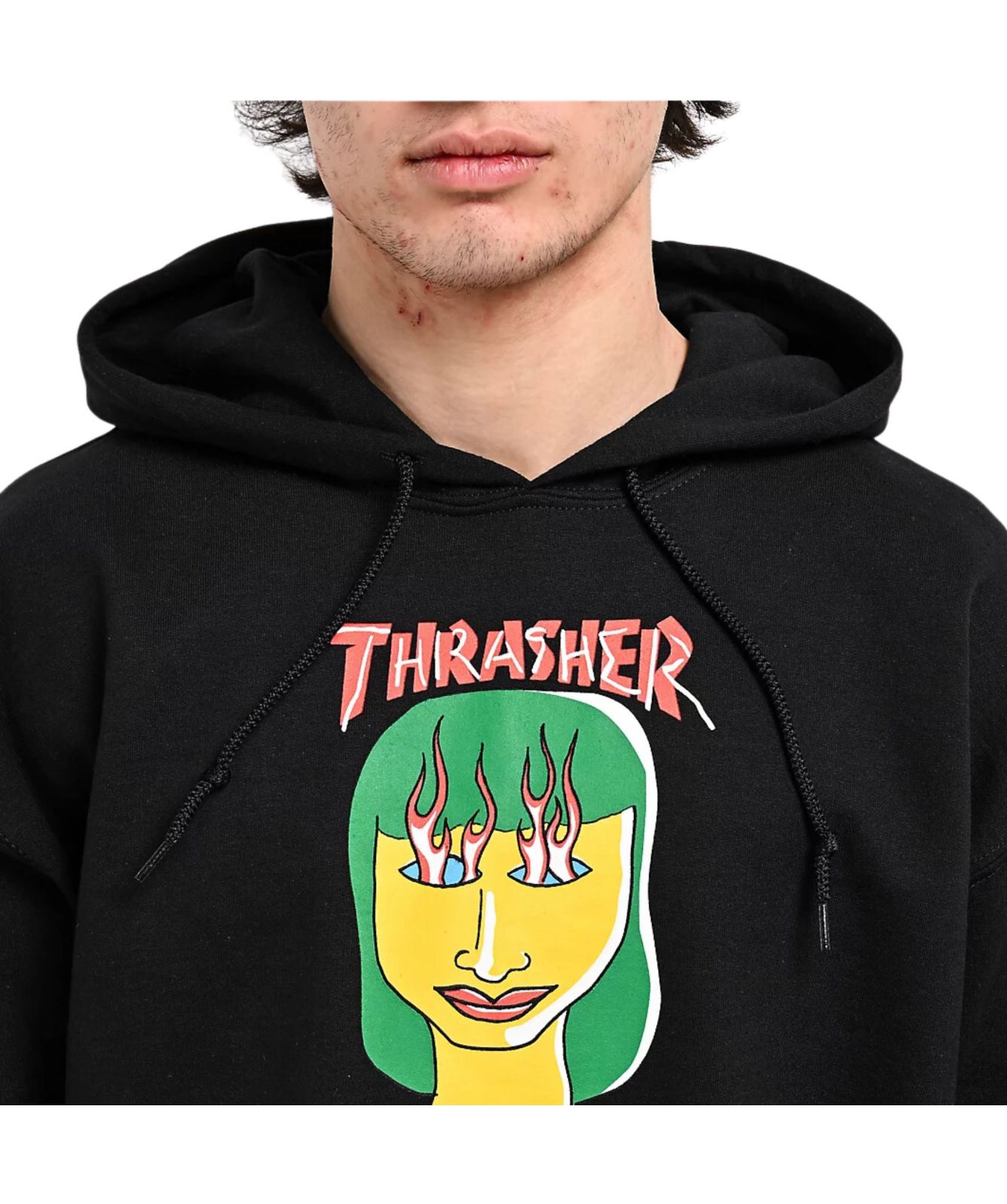 Thrasher Talk Shit Hoodie | Black - 145448