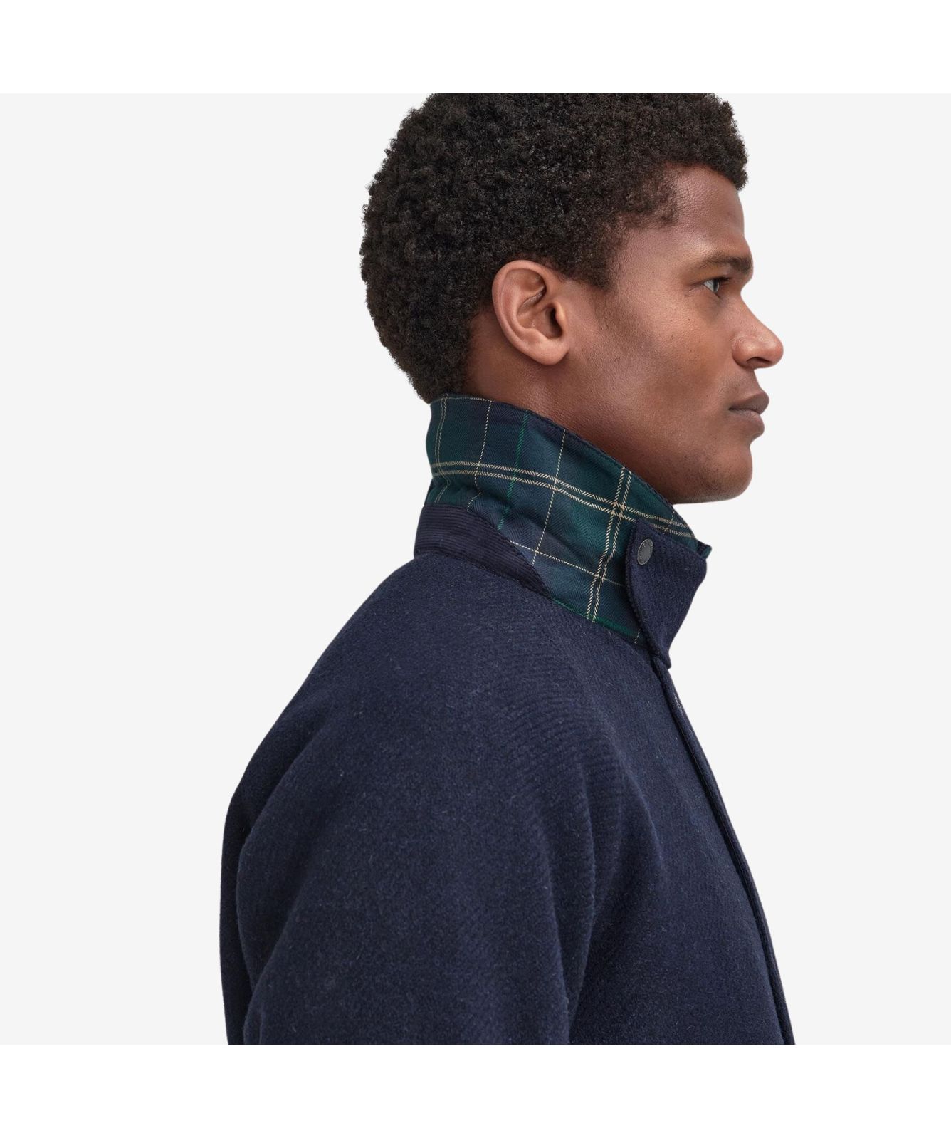 Barbour Bedale Wool Men's Jacket | Navy-MWO0283NY73-Charcoal