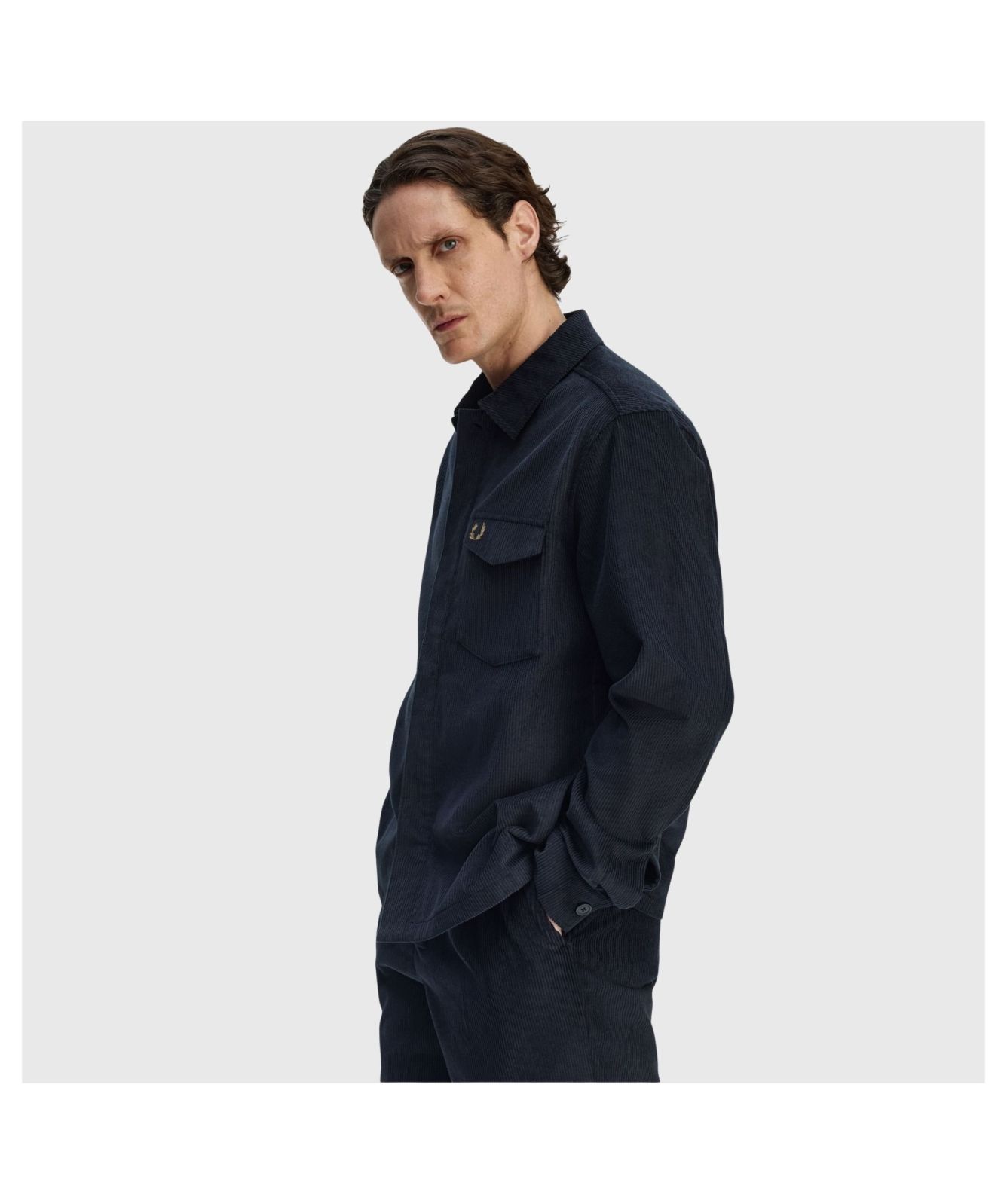 Fred Perry Corduroy Overshirt | Kular Fashion