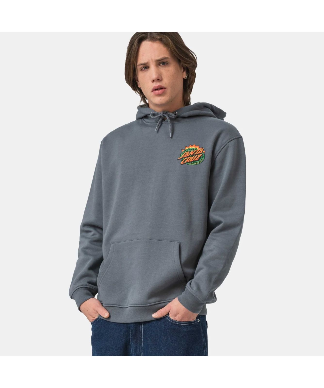 Santa Cruz Kendall End of The Dot Hoodie Black SCA-TEE-10006