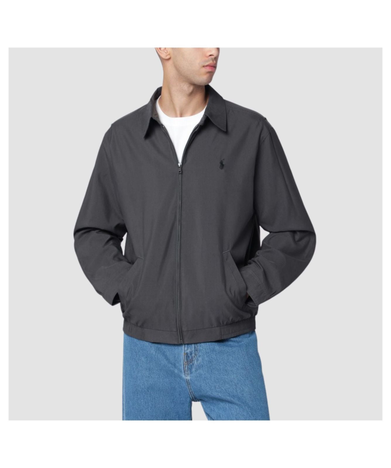 Polo by Ralph Lauren ダークグレー ジャケット Polo Ralph Lauren Hybrid Quilted Overshirt | Saks Fifth Avenue