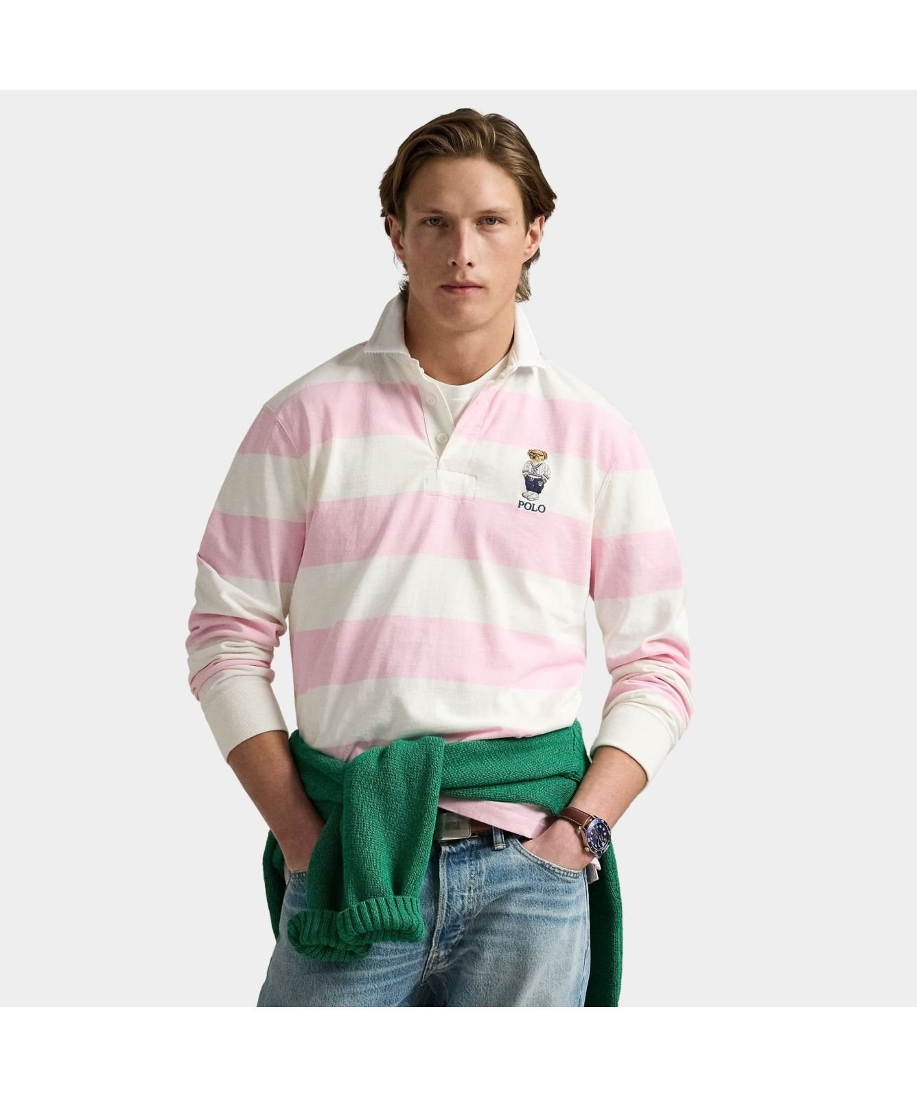 ウェア POLO RALPH LAUREN Classic fit rugby Polo Ralph Lauren Classic-Fit Polo Bear Rugby Shirt