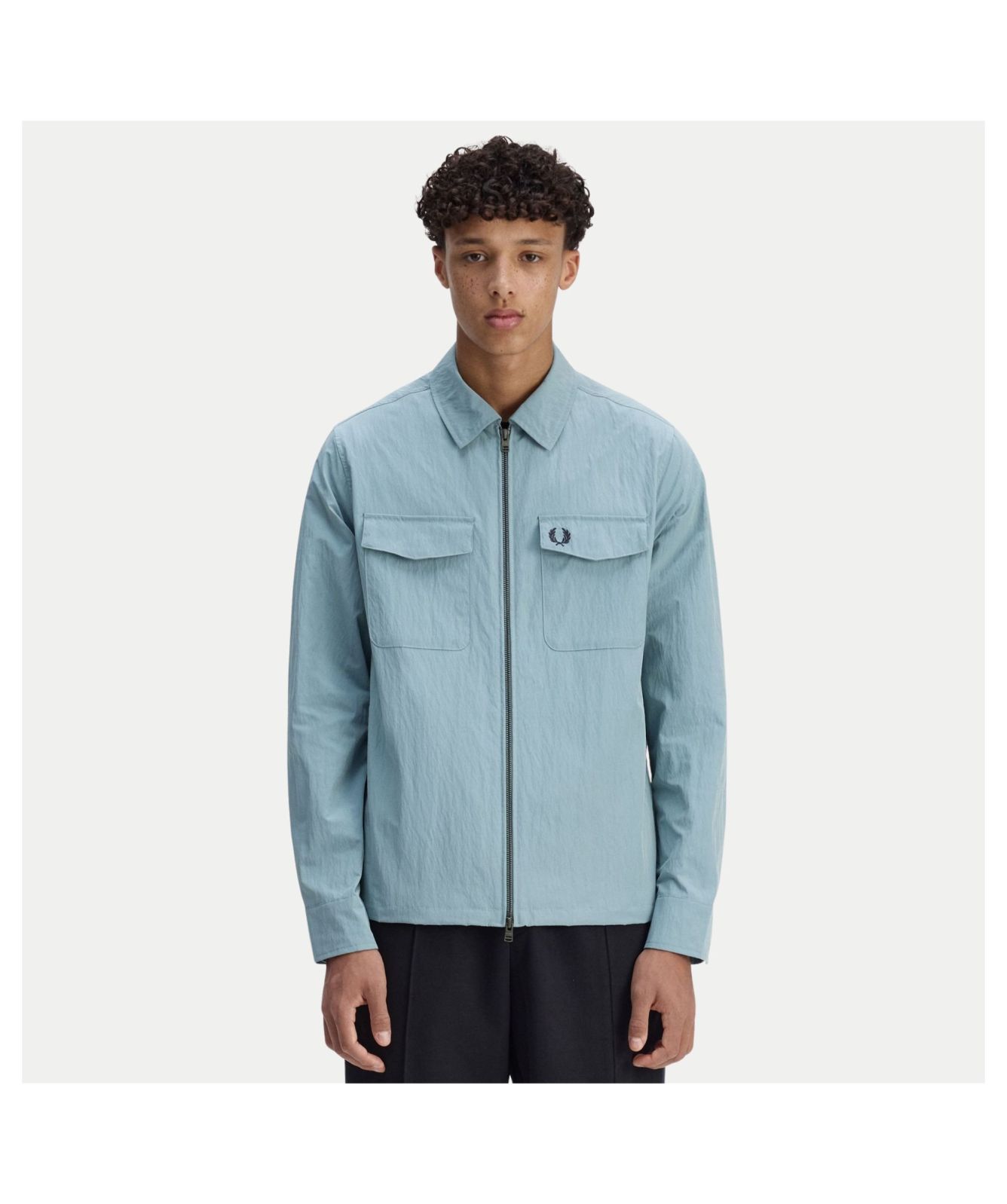 Fred Perry Zip Through Overshirt | Kular Fashion