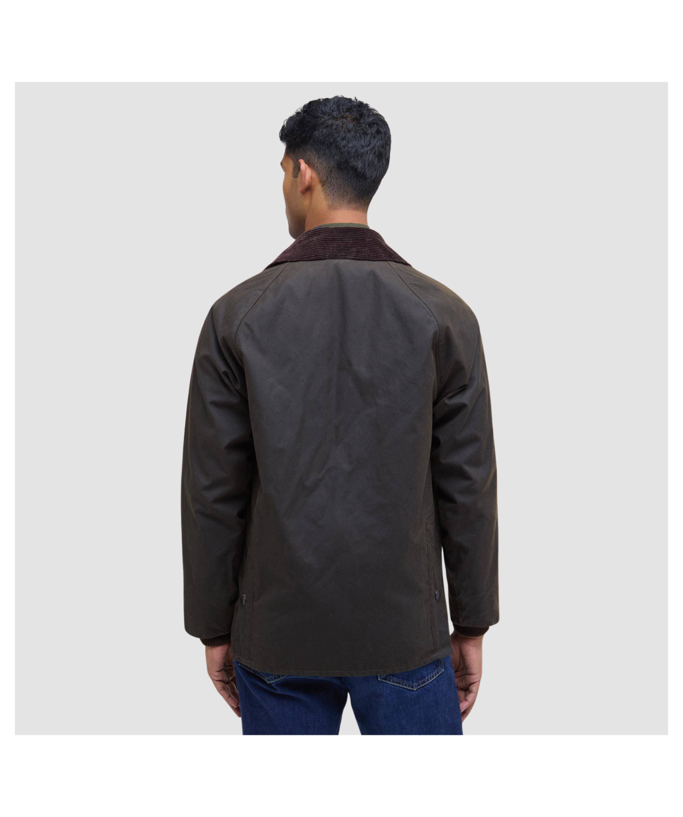 Barbour Bedale Waxed Cotton Jacket - Olive | Kular Fashion