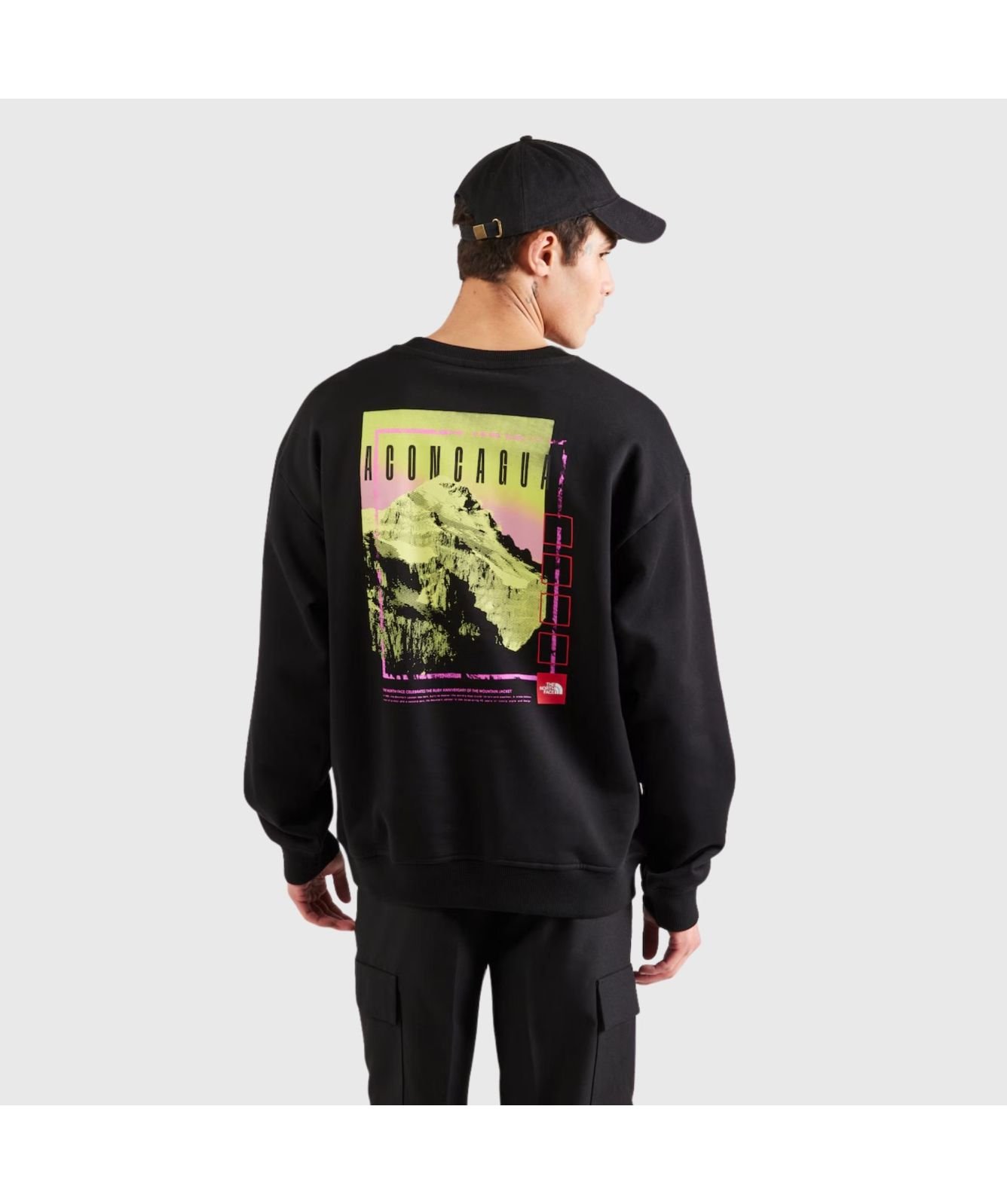 The North Face AXYS Oversized Sweatshirt | Black