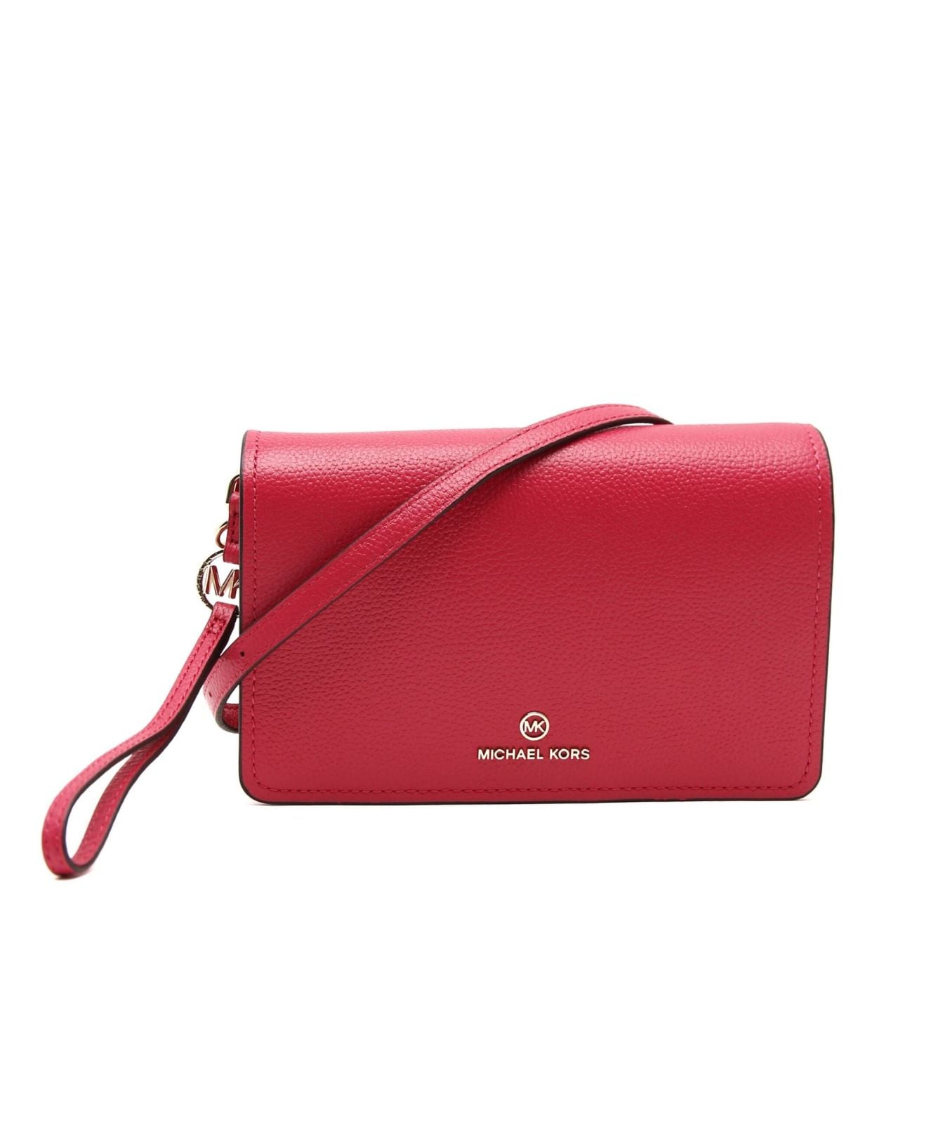 Michael Kors Jet Set Charm Accordian Flap Bag Rose or Red