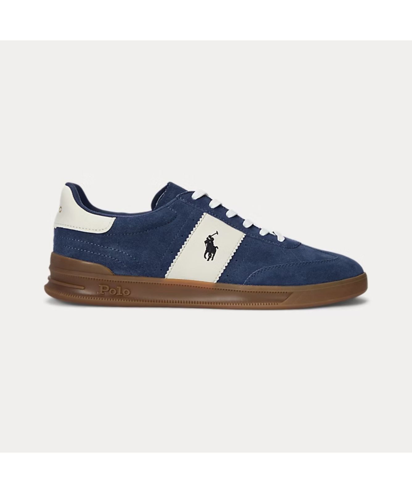 Polo Ralph Lauren Heritage Aera Suede Shoes | Navy - 809960995002