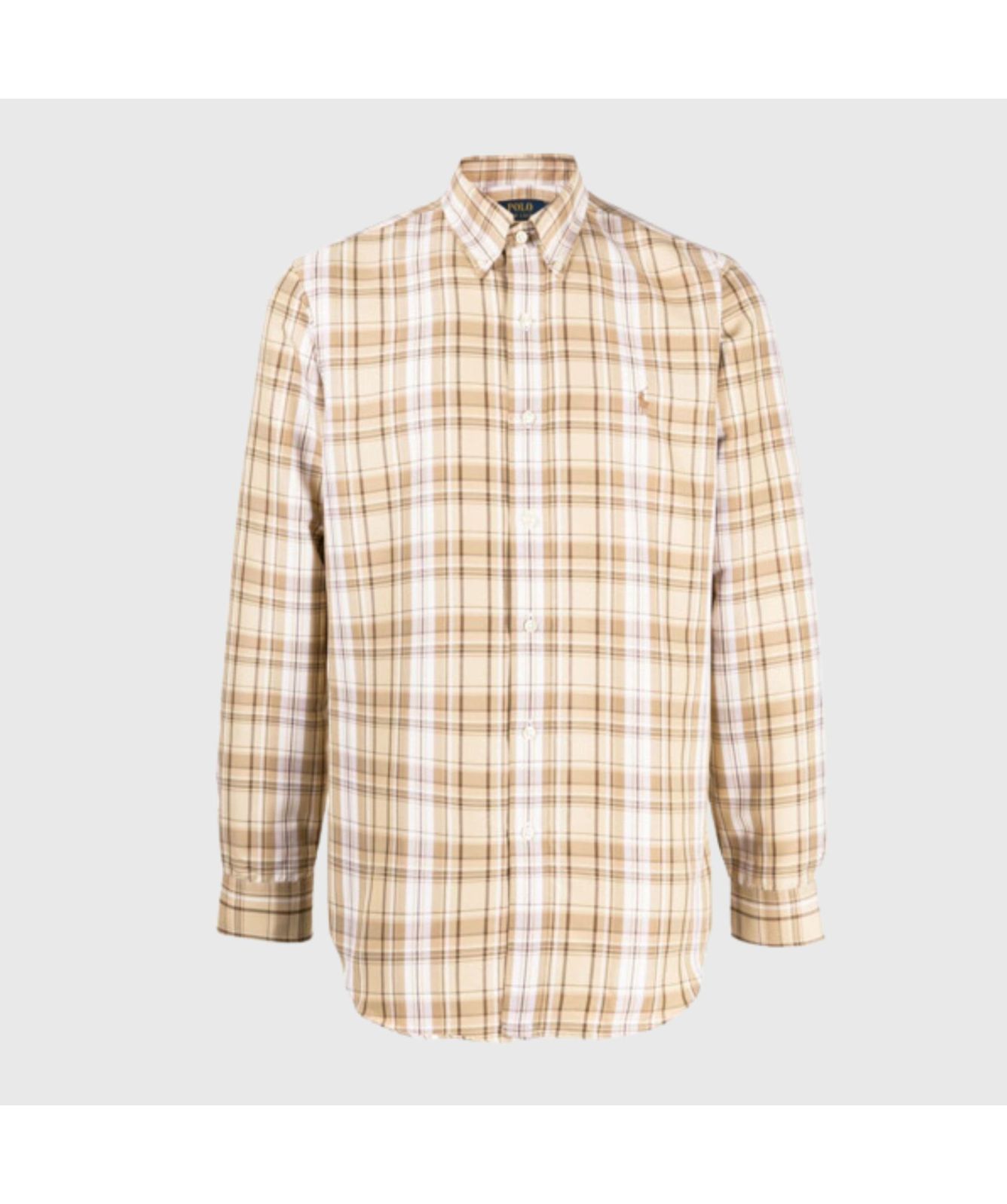 Tシャツ・カットソー Ralph Lauren FW25 CHECK CUSTOM FIT SHIRT (710953891 001) Polo Ralph Lauren Short Sleeve Custom Fit Crew Neck T-Shirt