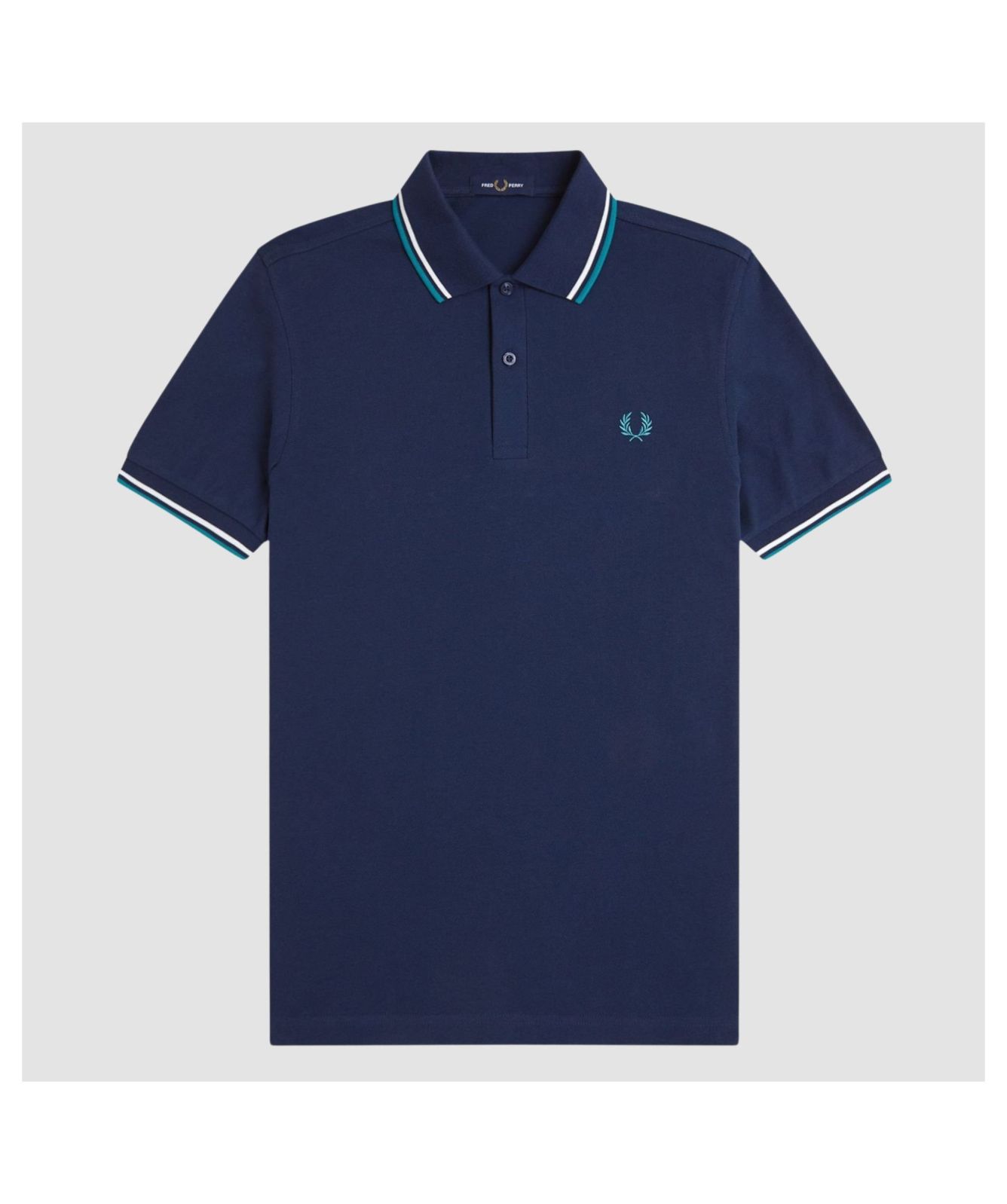 【FRED PERRY】Ls Twin Tipped Polo Shirt Buy Fred Perry Black/White Long Sleevee Twin Tipped Polo Shirt