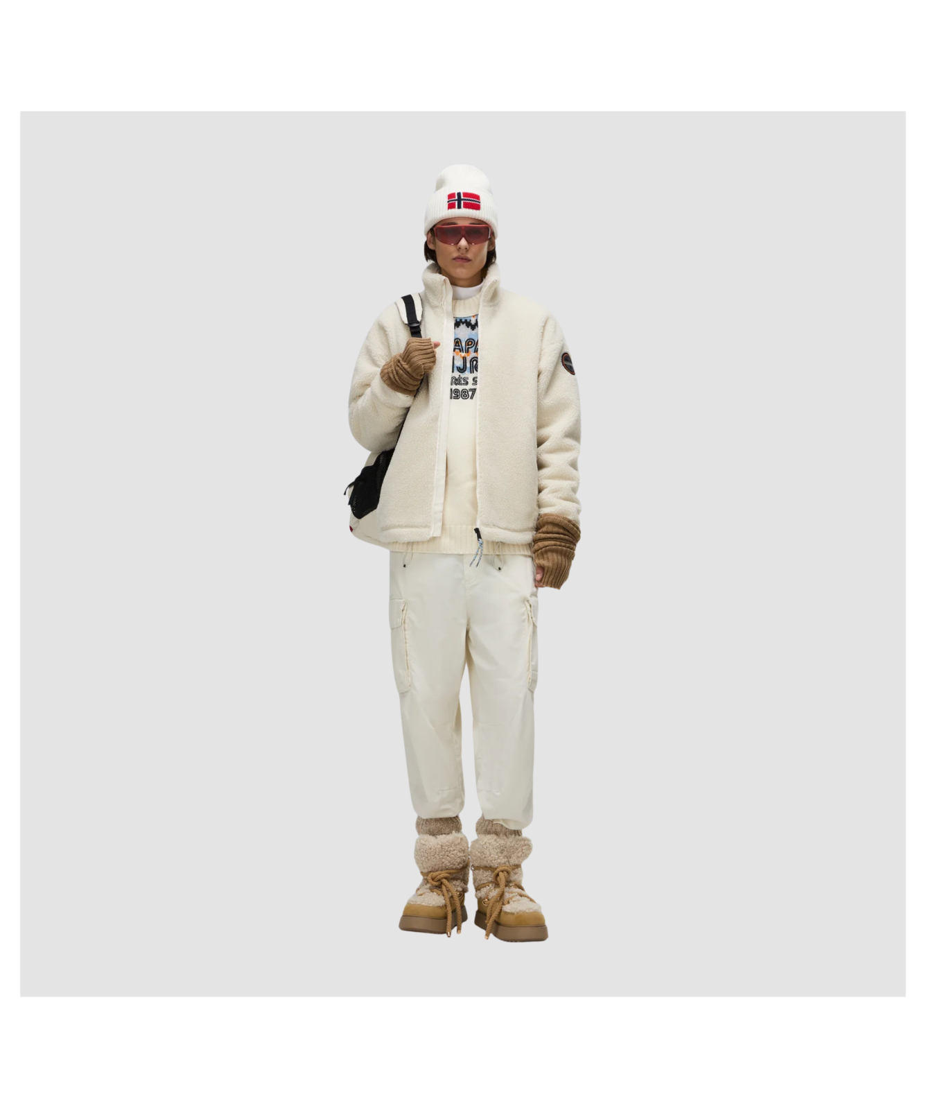 Napapijri Fleece Full Zip Jacket | Kular Fashion