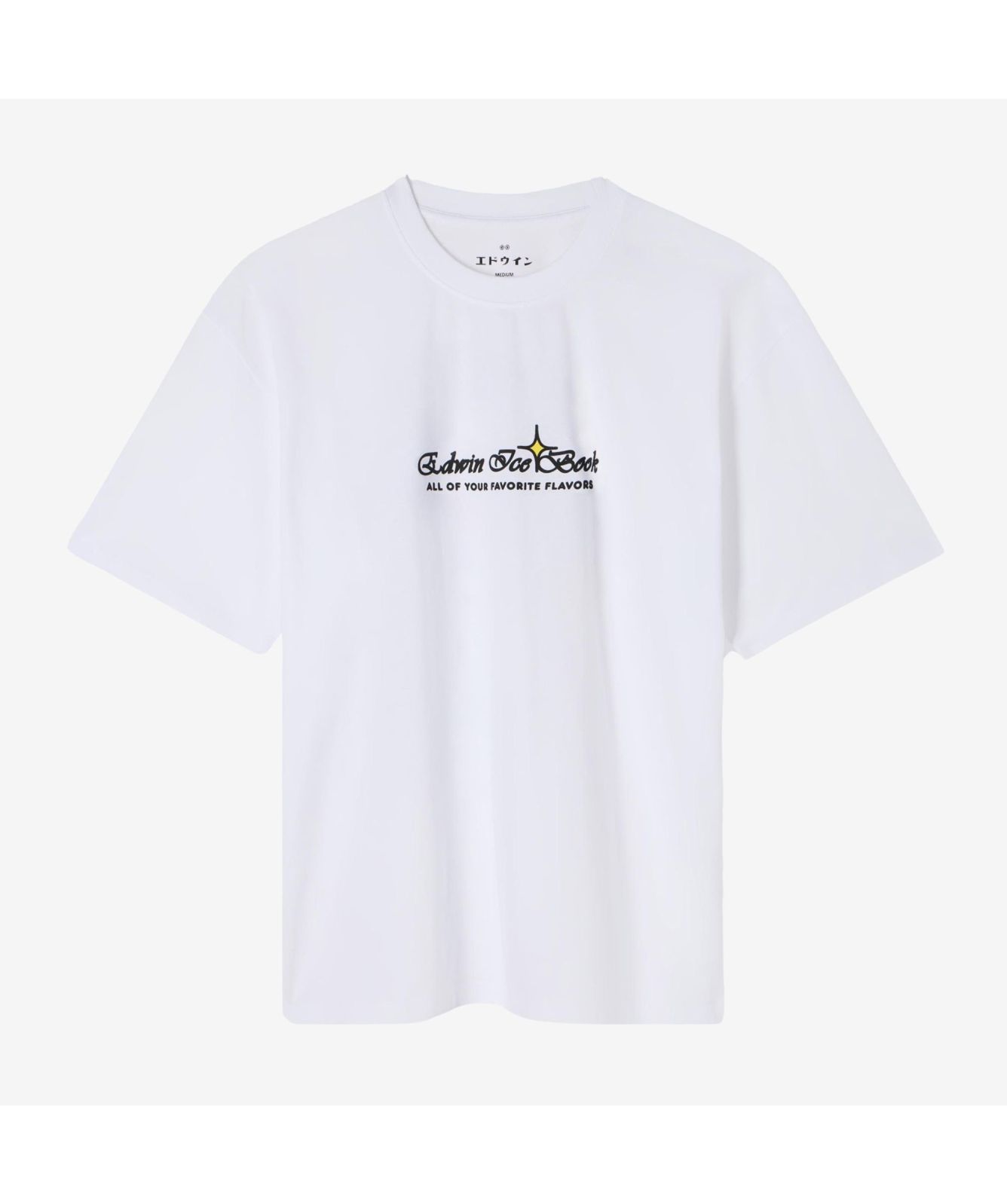 Edwin Love In The Books T-Shirt | White - I035028-_02_67 | Kular Fashion