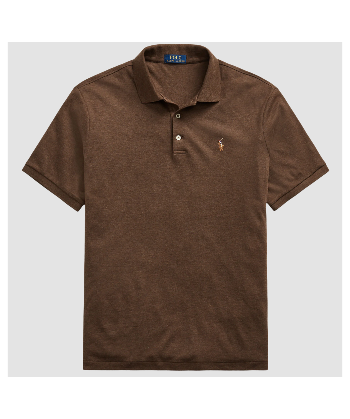 Polo Ralph Lauren Men's Polo Shirt - Brown | Kular Fashion