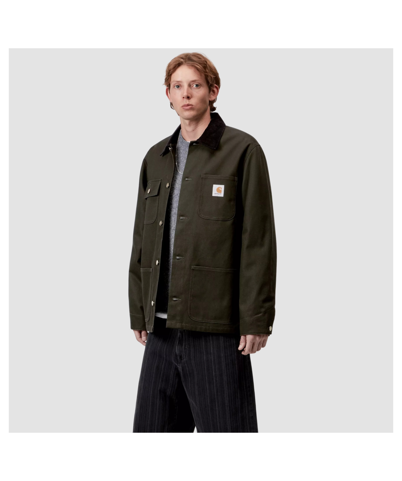 Carhartt WIP Michigan Coat (Winter) | Brown/Tobacco/Black