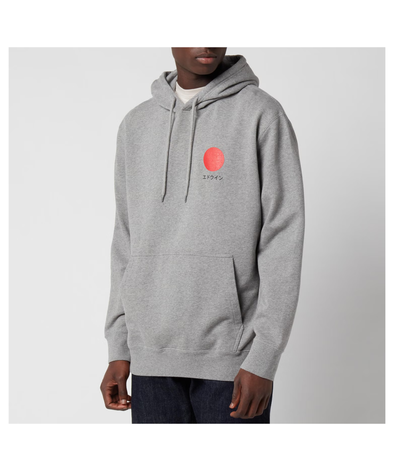 EDWIN Men's Japanese Sun Hoodie | Black I029285_89_67 or