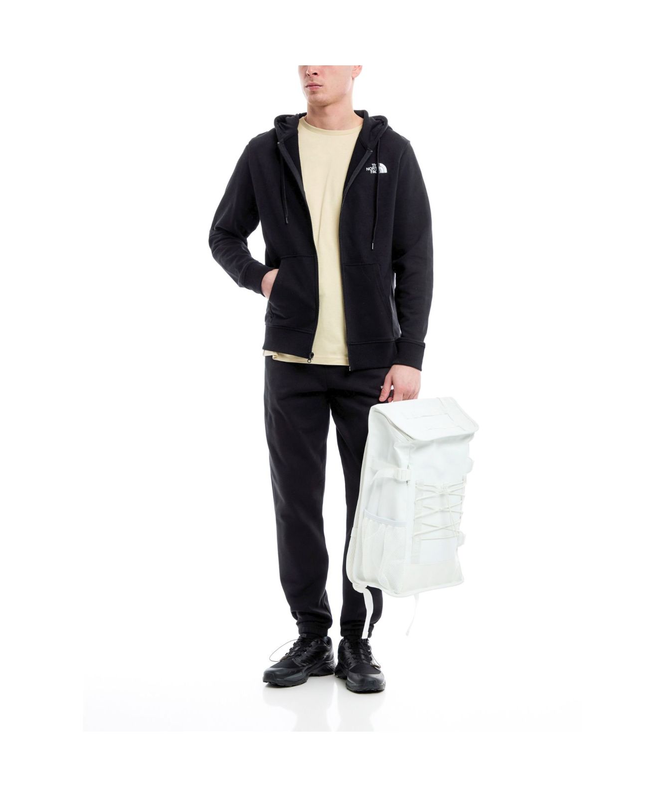 The North Face Open Gate Full Zip Hoodie | Black-NF00CEP7JK31