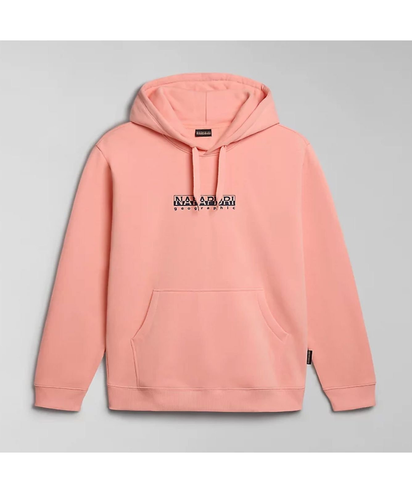 送料込★NAPAPIJRI★B-Box 1 パーカー・フーディー napapijri B Box Men's Hoodie in pink salmon np0a4gbep1i1
