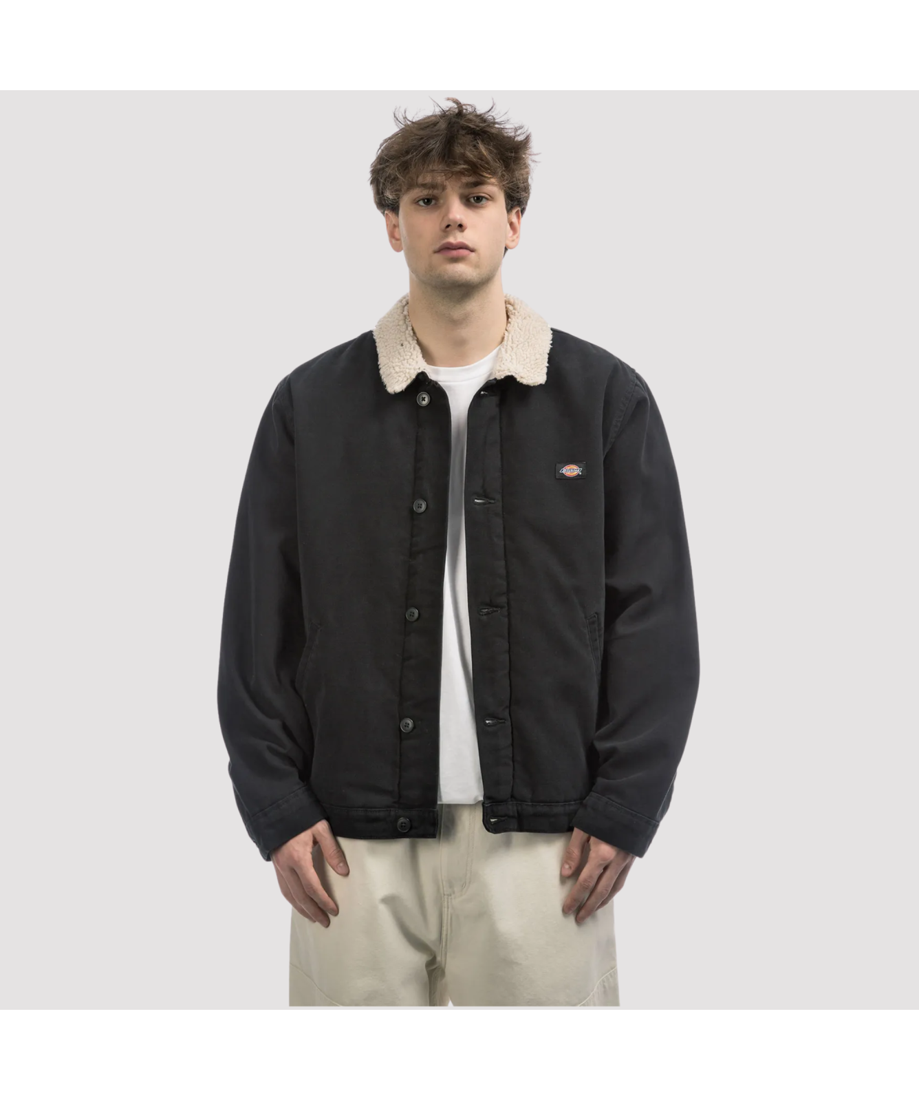 Dickies Duck Canvas Deck Jacket | (DK0A4XFY) Brown-C411, Black