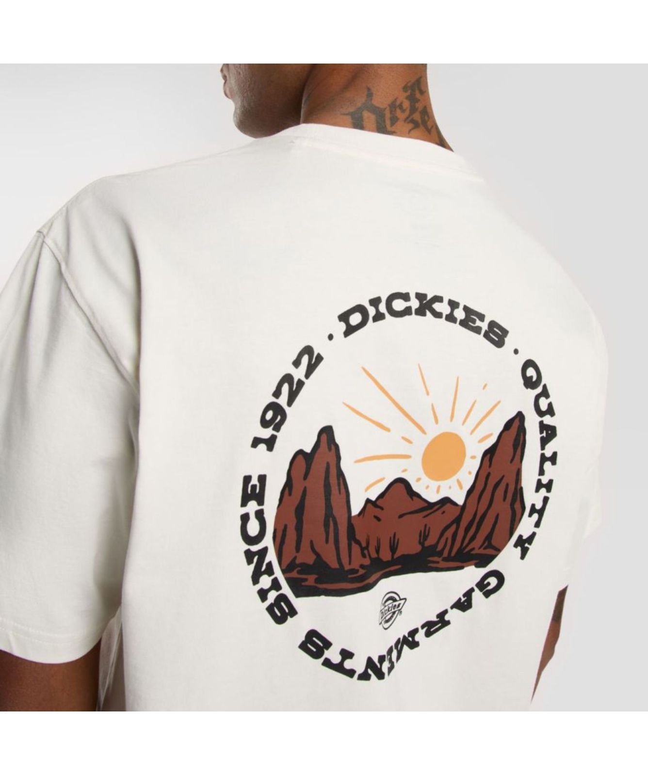 Dickies Outdoor T-Shirt | Black - DK0A4Z8PBLK1, Cream